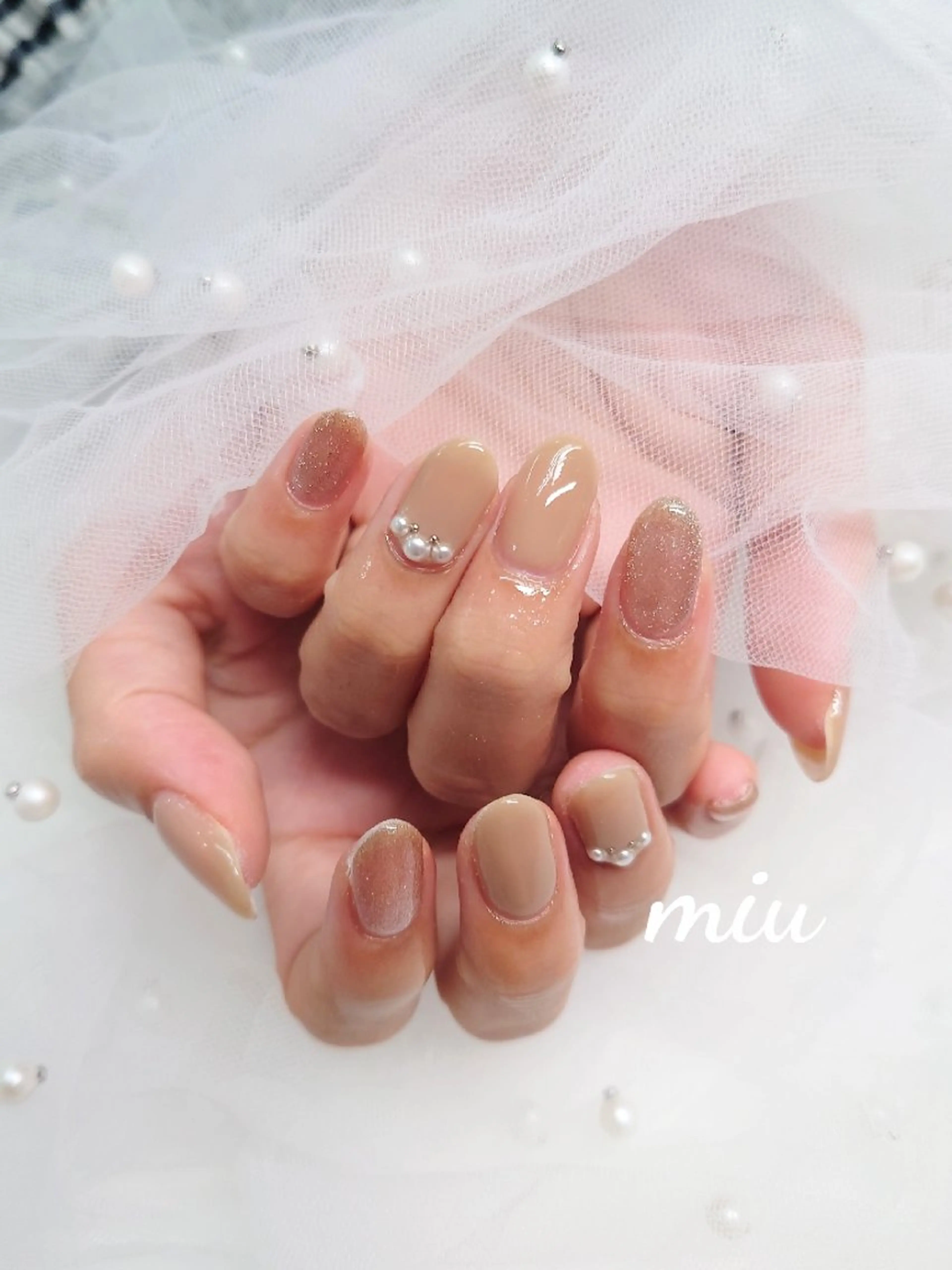 ネイル ハンドネイル miu nail亀戸 Momokaのネイルデザイン