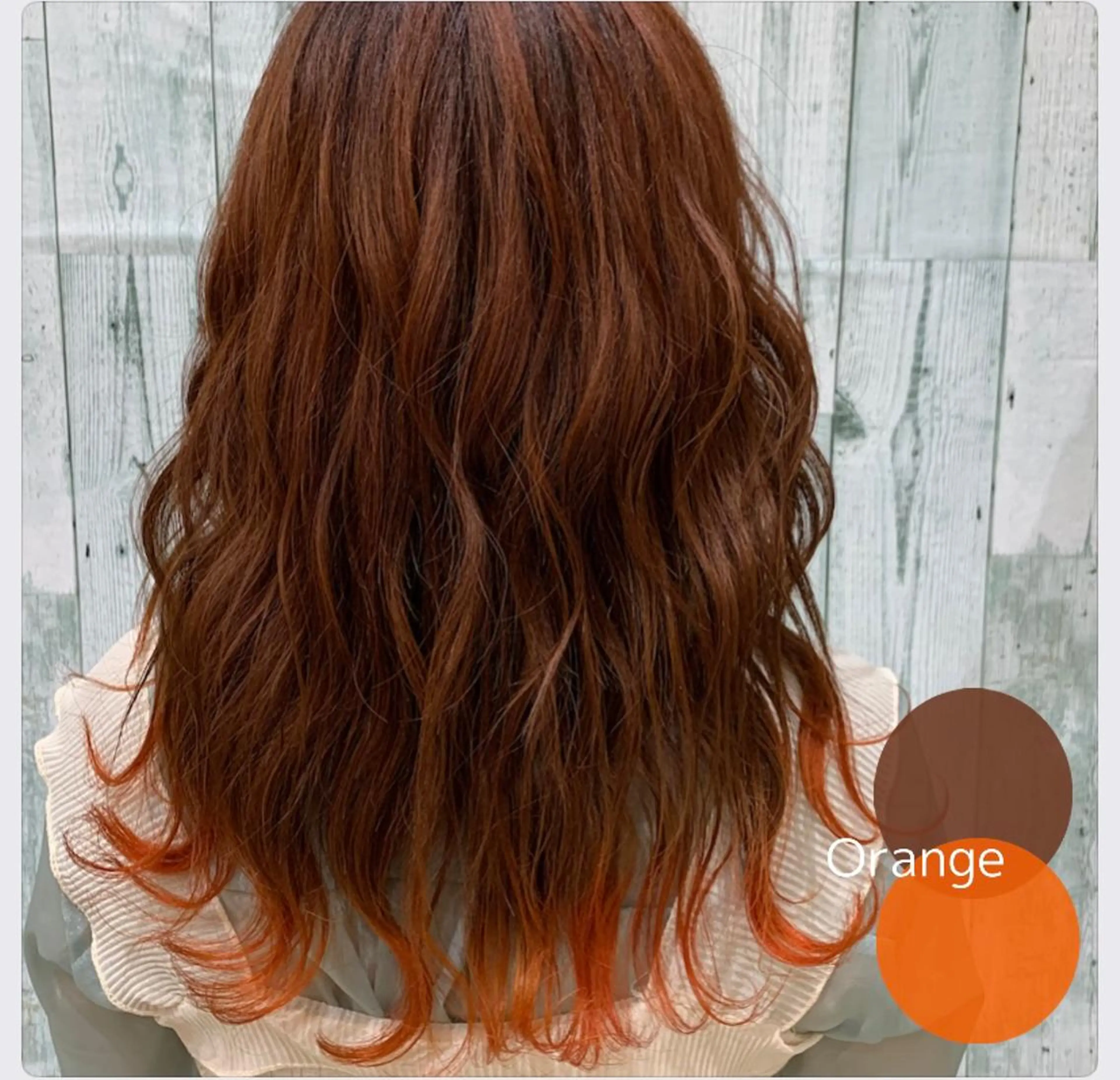 セミロング カラー eyelash イシワタリ🦢のマツエク・マツパデザイン