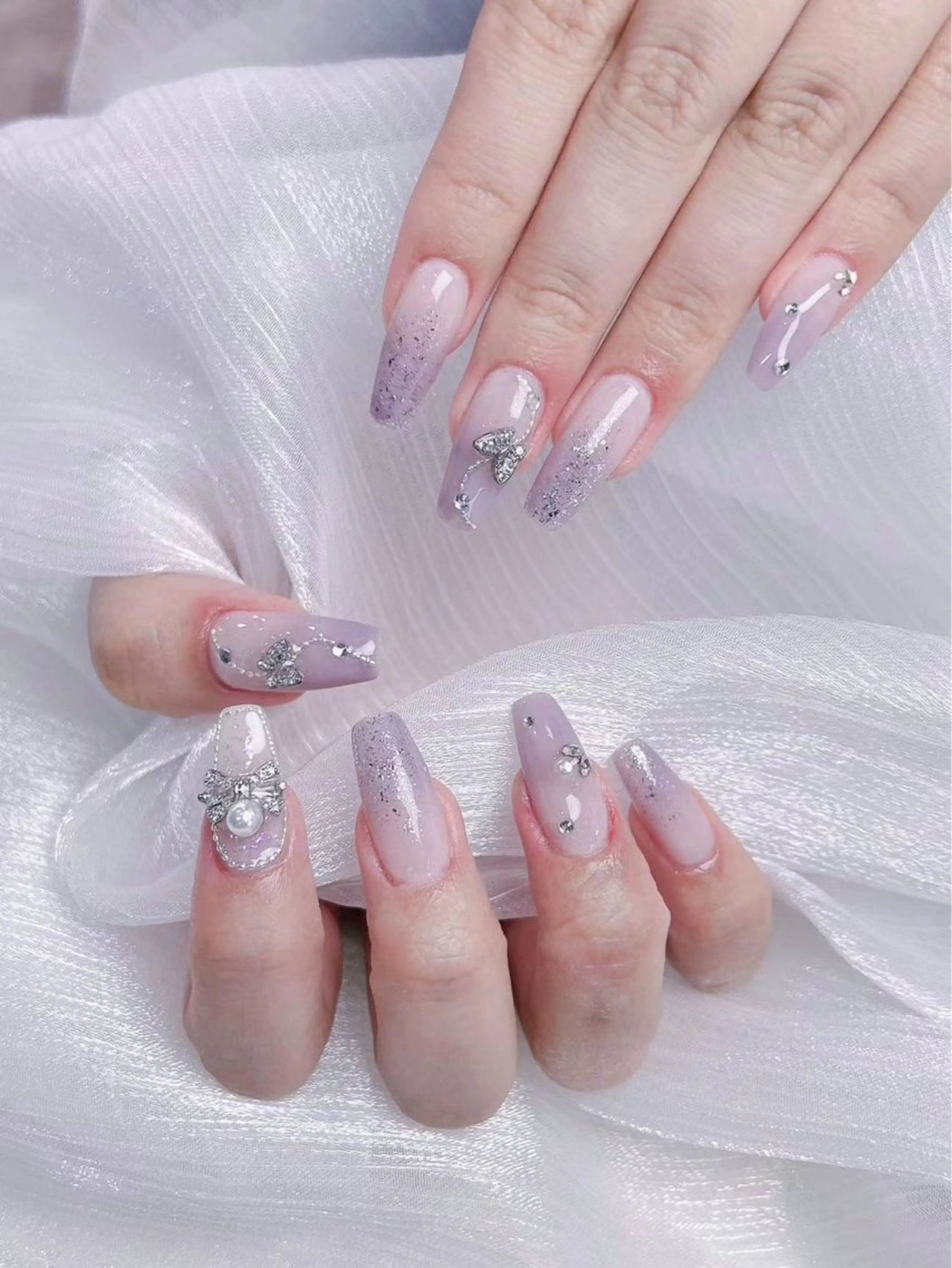 ネイル アートネイル フラワーネイル フットネイル ジェルネイル マグネットネイル Babarla Nailのネイルデザイン