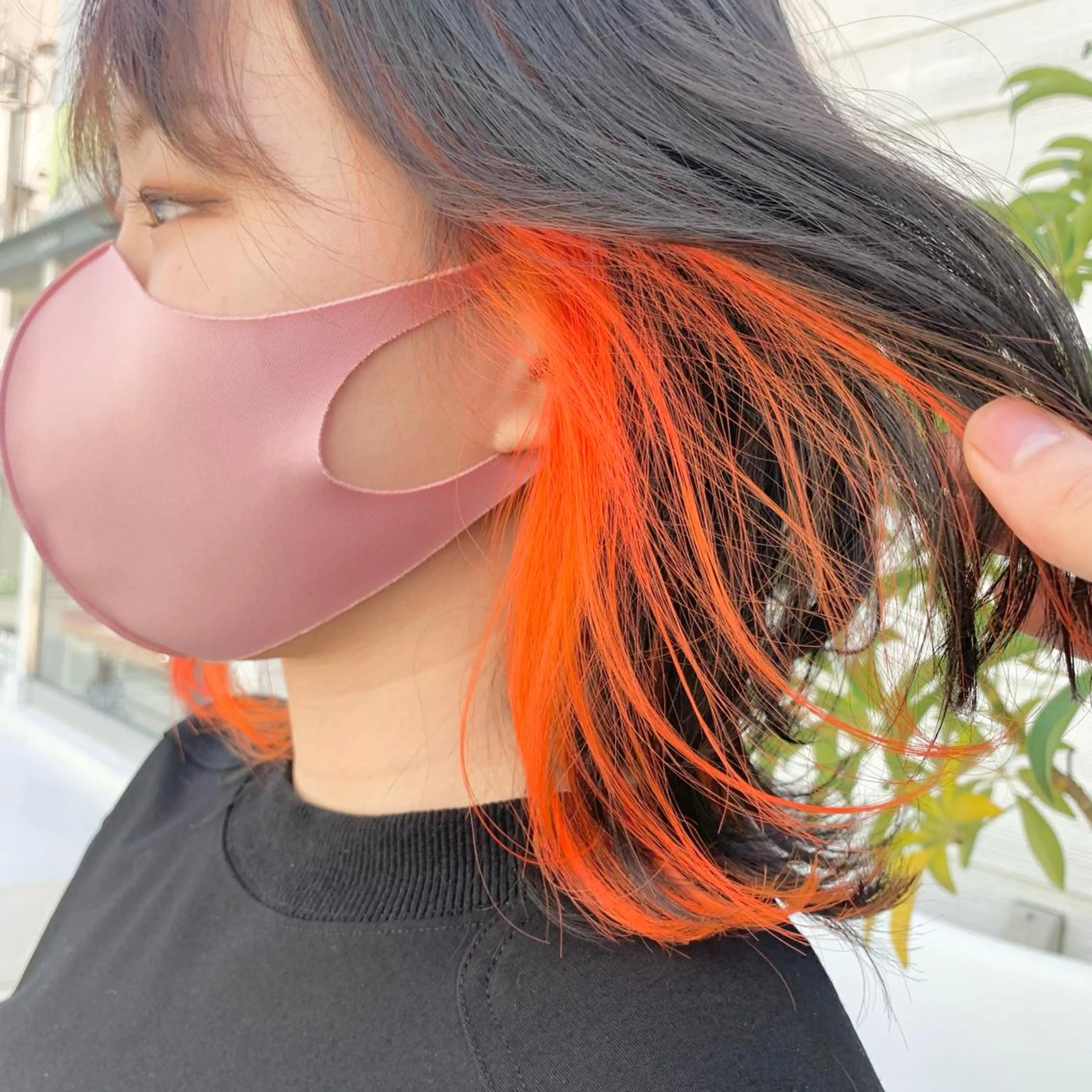 ショート カラー ヘアカラー トリートメント ヘアセット 🎀透明感ブリーチ カラー🎀ミズキのヘアスタイル