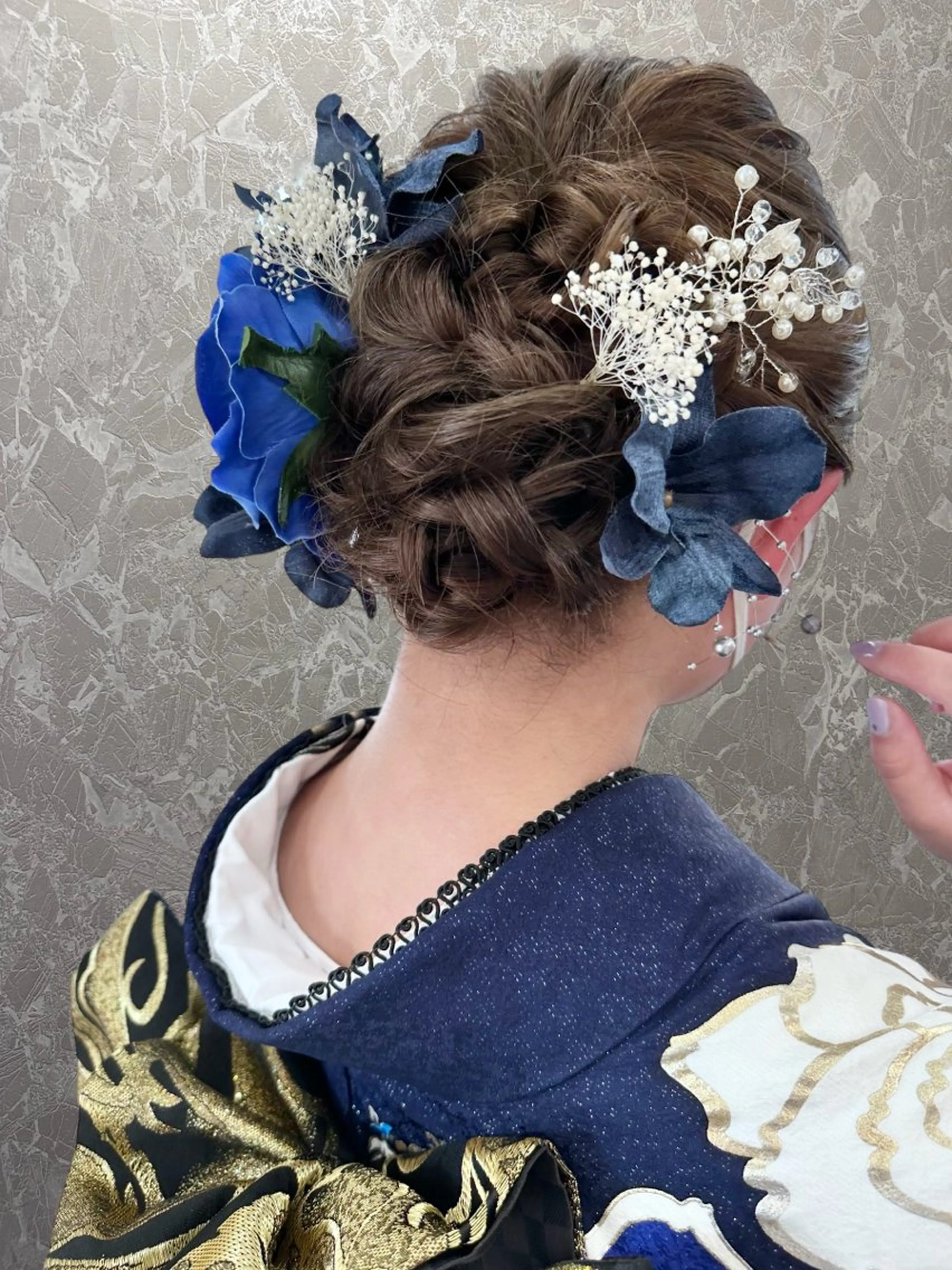 ヘアアレンジ 成人式 横田 ひかるのヘアスタイル