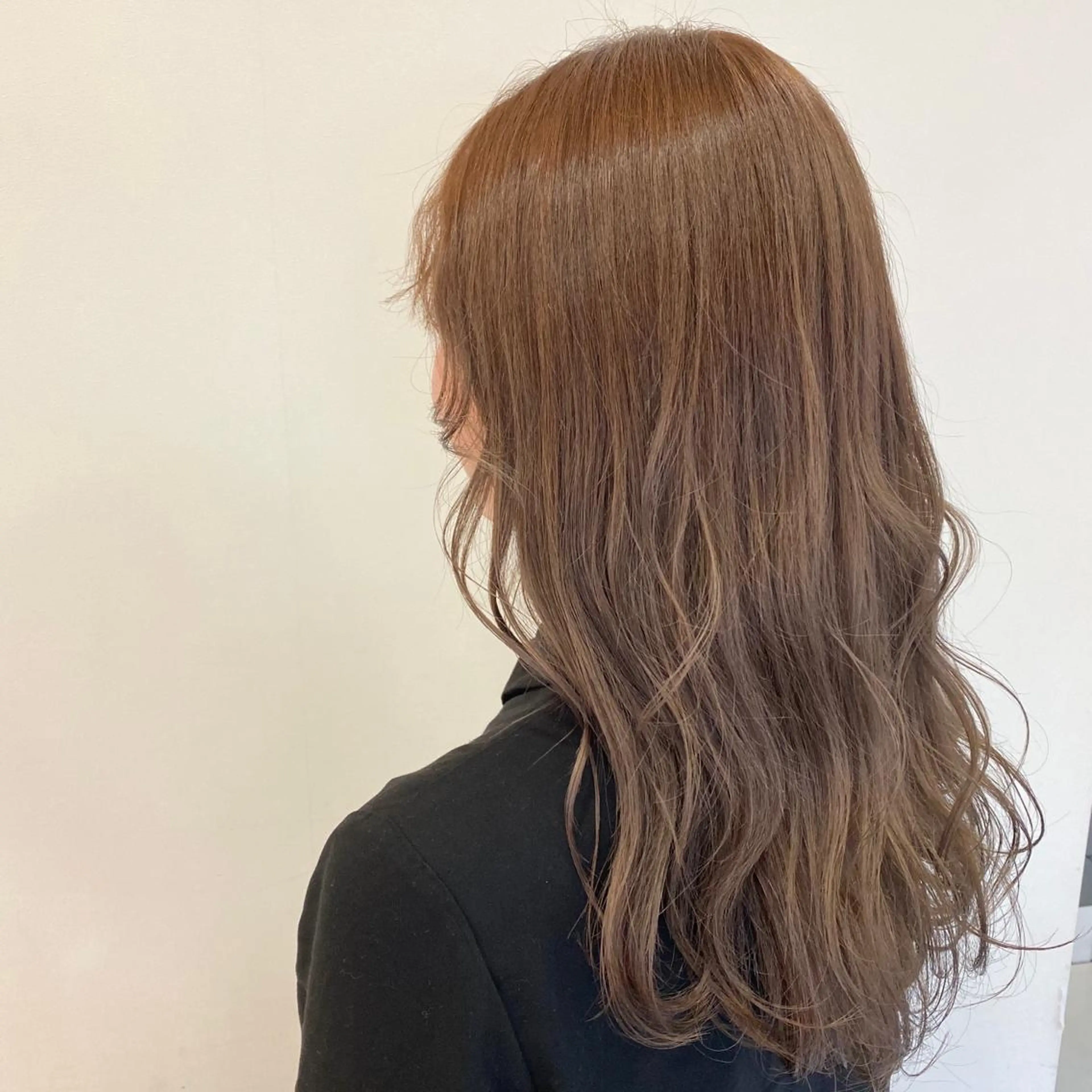 セミロング カラー ヘアカラー エクステ指名数 No.1💖ゆい🌈のヘアスタイル