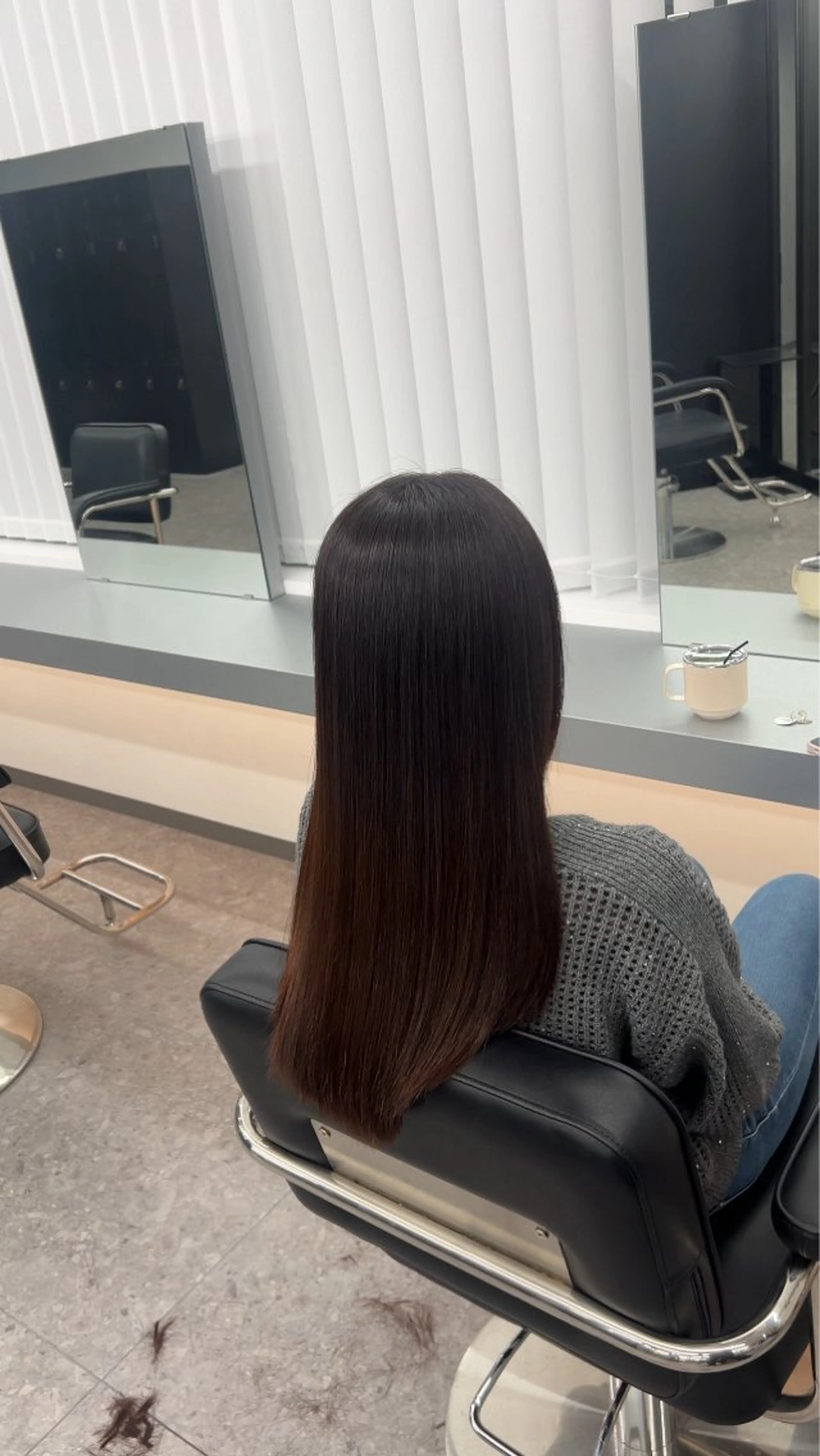ロング 髪質改善ストレート /髪質改善/中内寛太のヘアスタイル