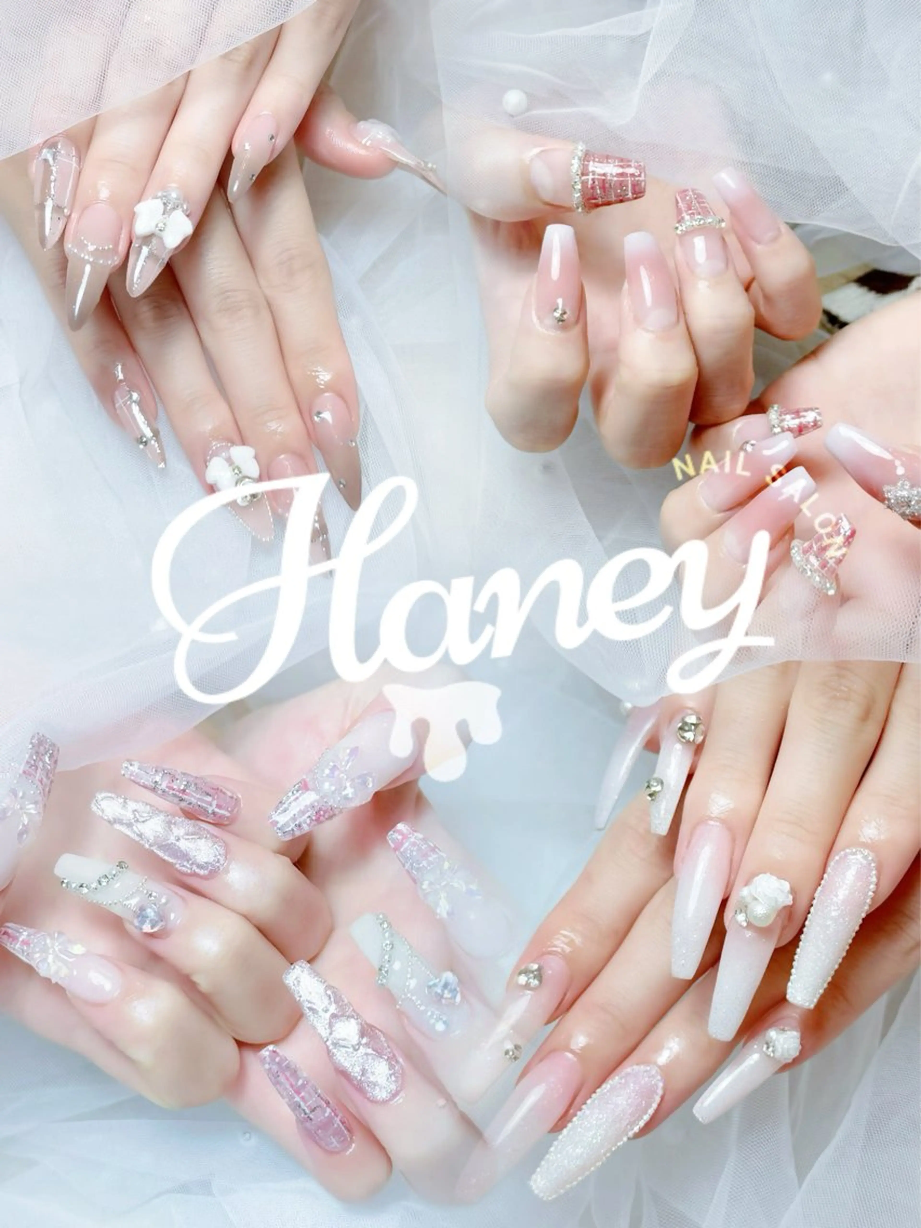 ネイル 冬ネイル Haney所属・S. Hanaのネイルデザイン