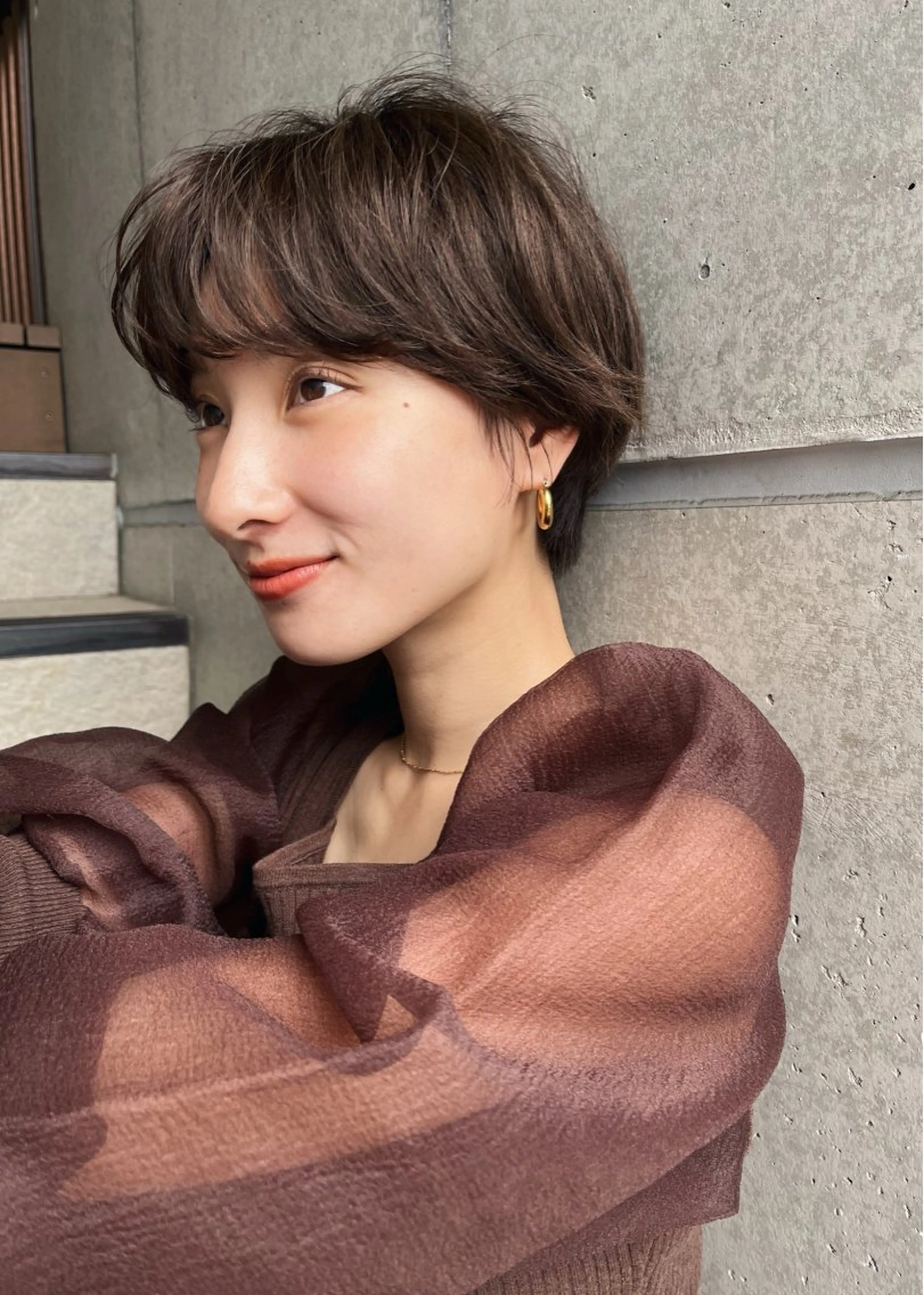 ショート 暖色/パーマ 🌼クニトウメイのヘアスタイル