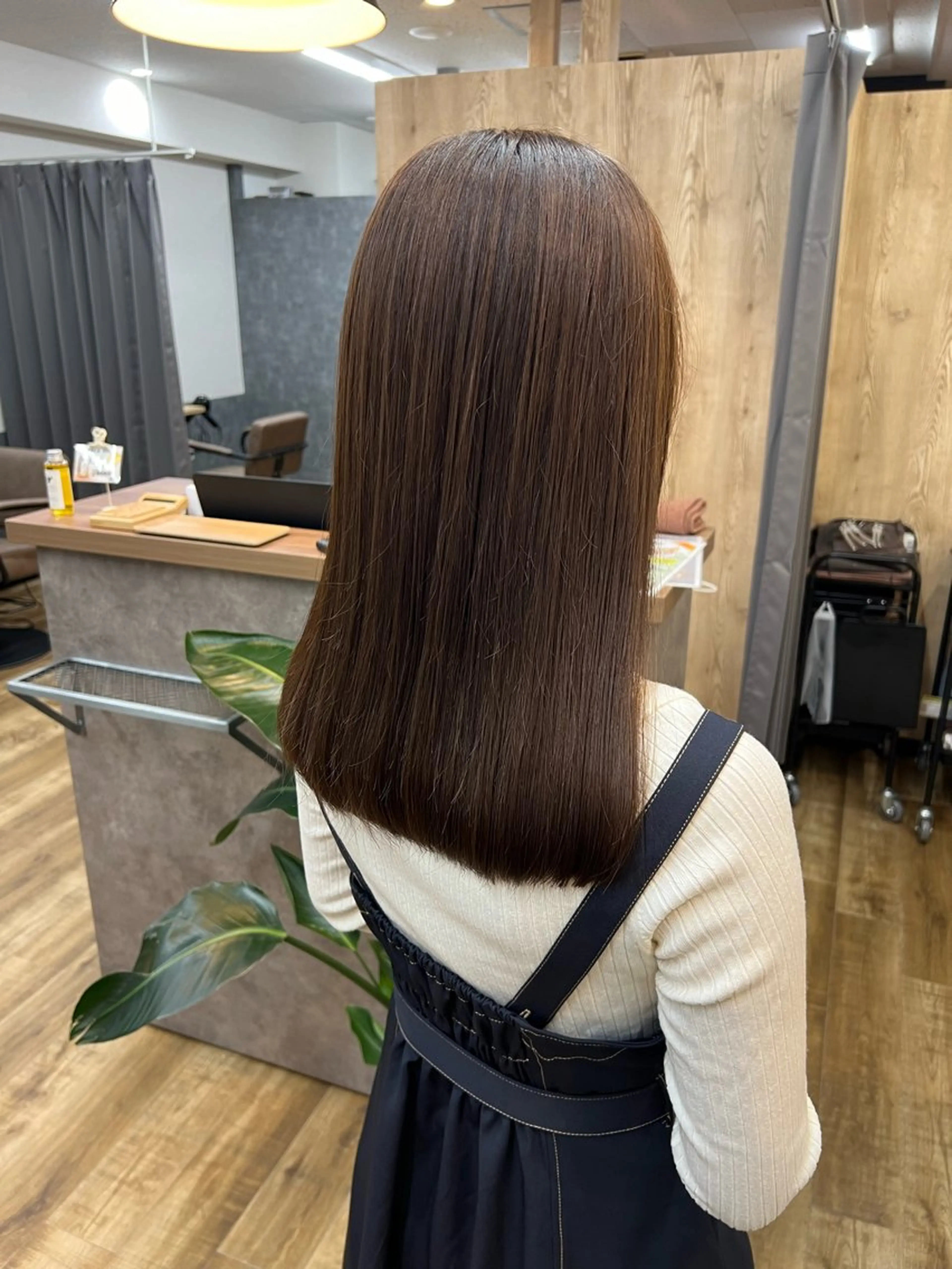 カット+カラー+5stepトリートメント🧞‍♀️💜の写真