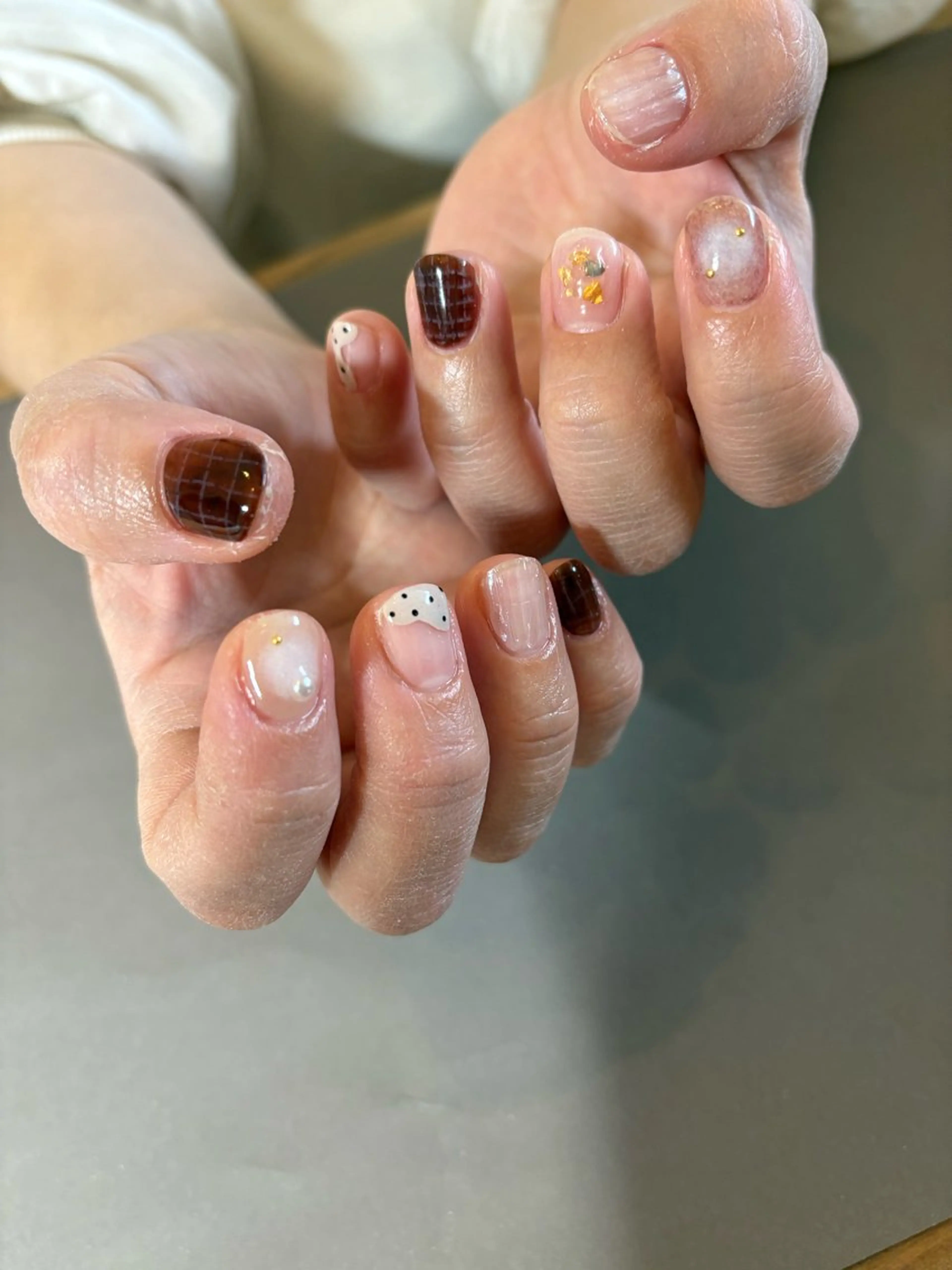 ネイル ハンドネイル nailsalon Puretéのネイルデザイン