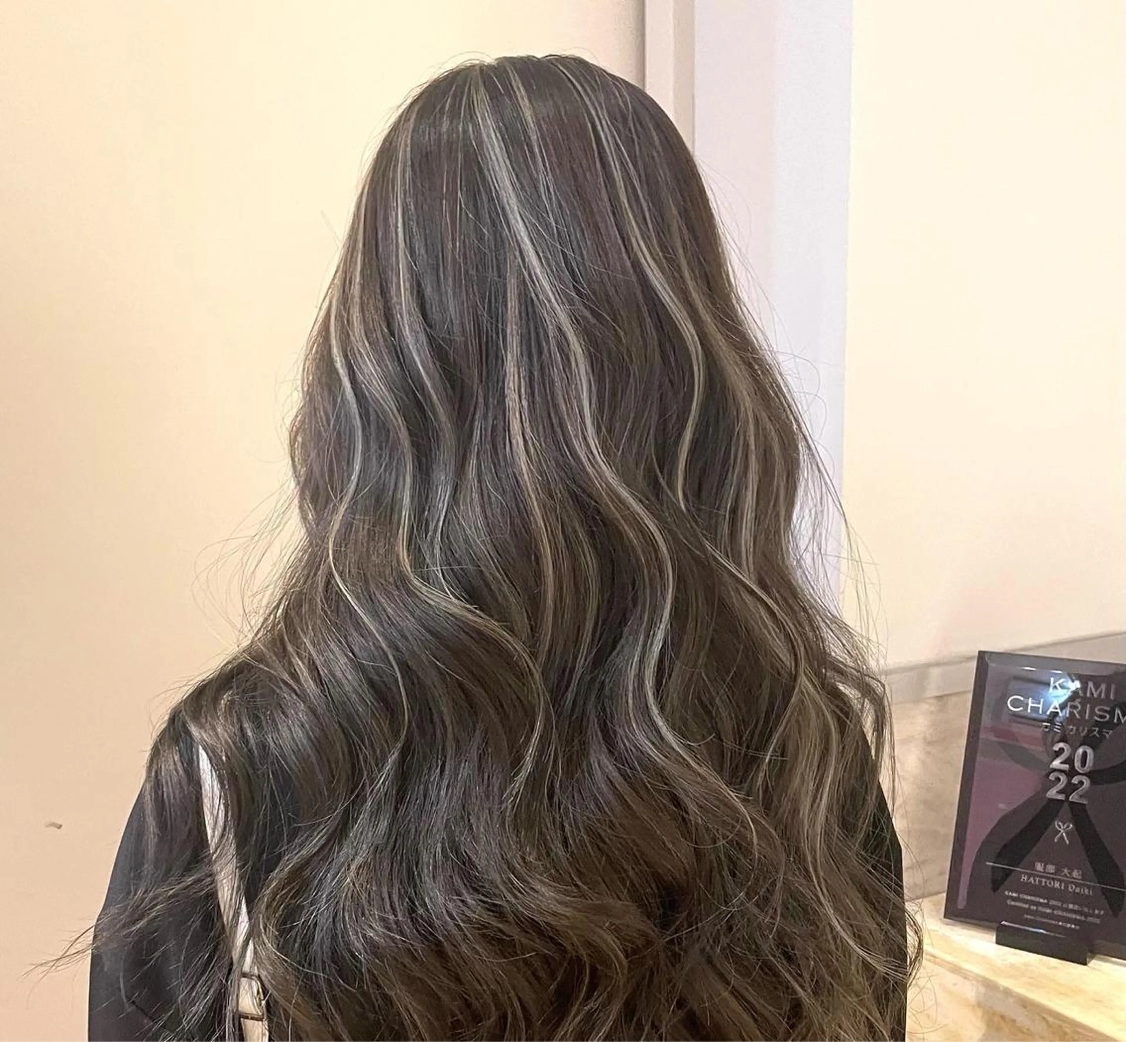 ロング カラー パーマ ヘアアレンジ メンズ キッズ ネイル マツエク・マツパ アイブロウ Dimo＆所属・ハイライトカラー /ダイスケのヘアスタイル