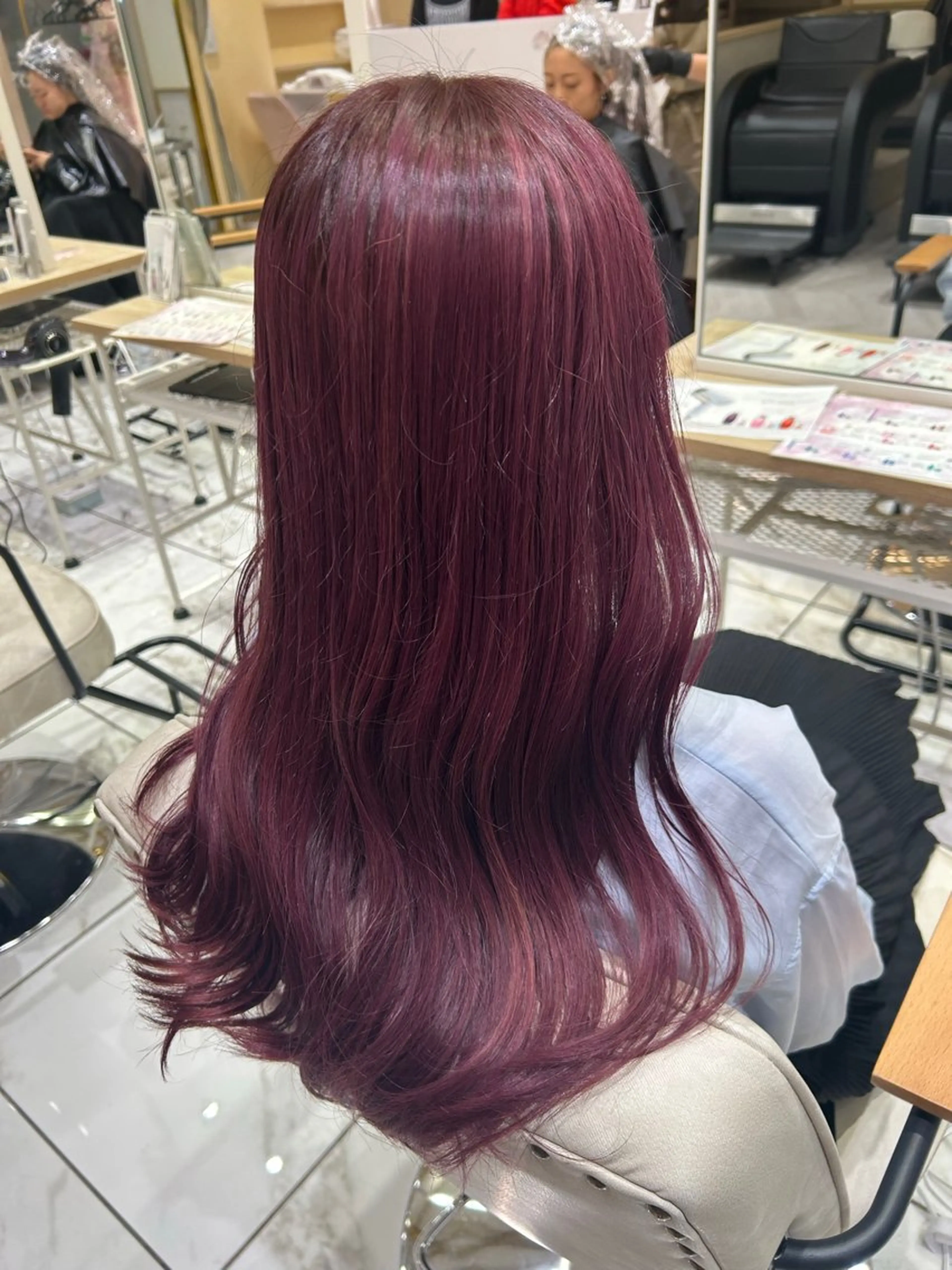 ロング カラー ヘアカラー 🦋sana🦋 🫧透明感カラー🫧のヘアスタイル