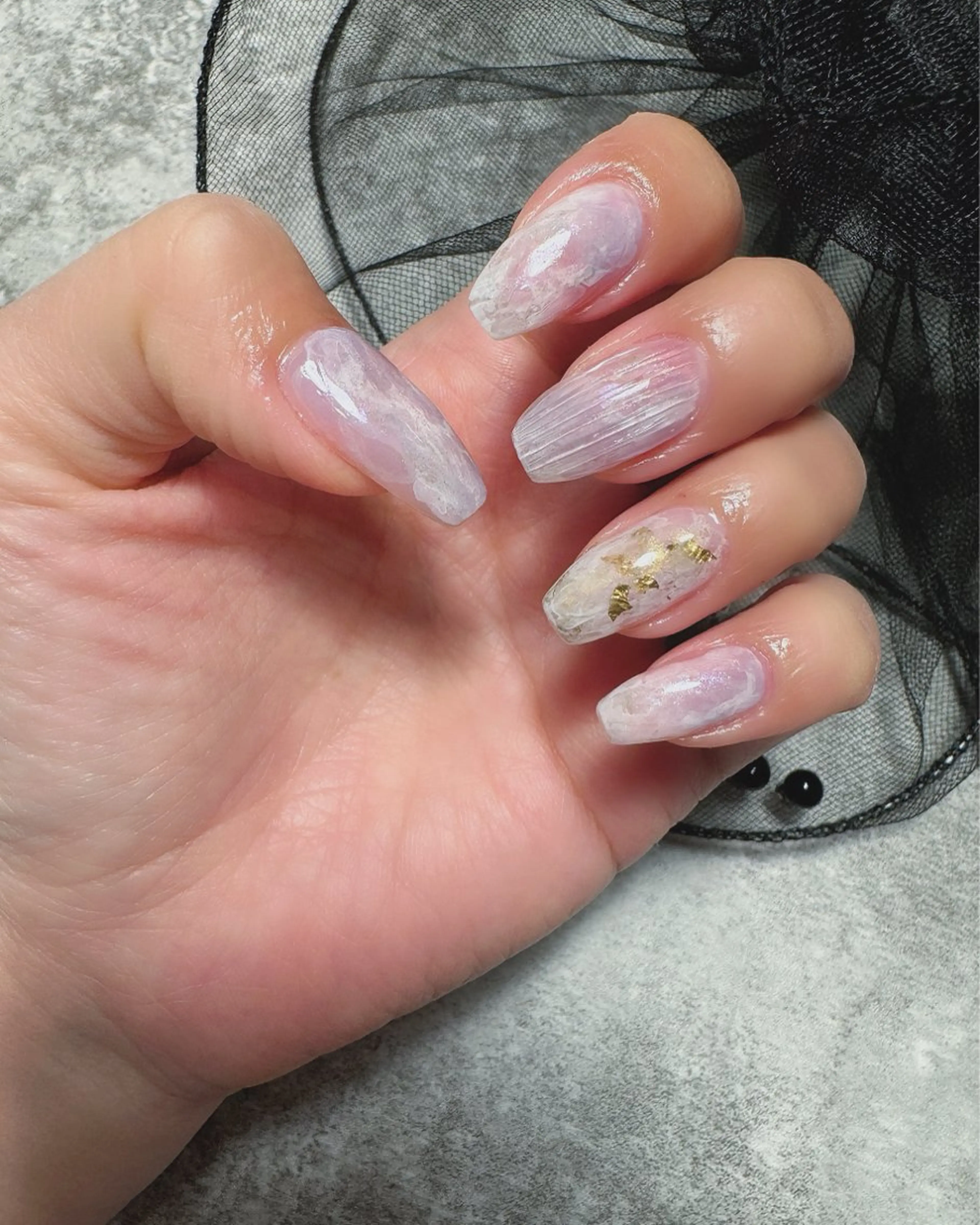 ネイル ニュアンスネイル vinna nakamuraのネイルデザイン