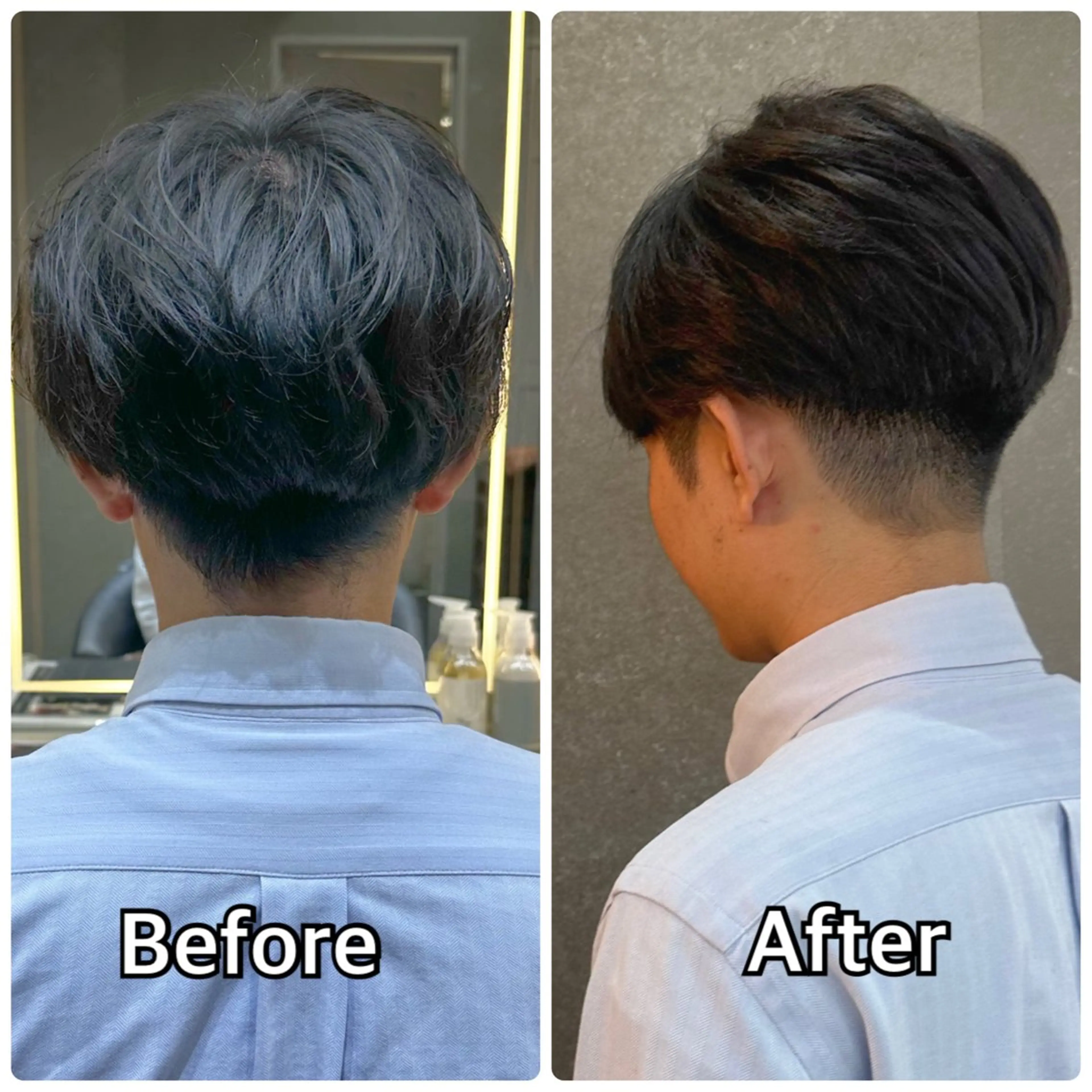ショート カラー メンズ カルマパーマ メンズパーマ スペインカール 刈り上げ 大人男子ヘア 💈メンズ特化吉田のヘアスタイル