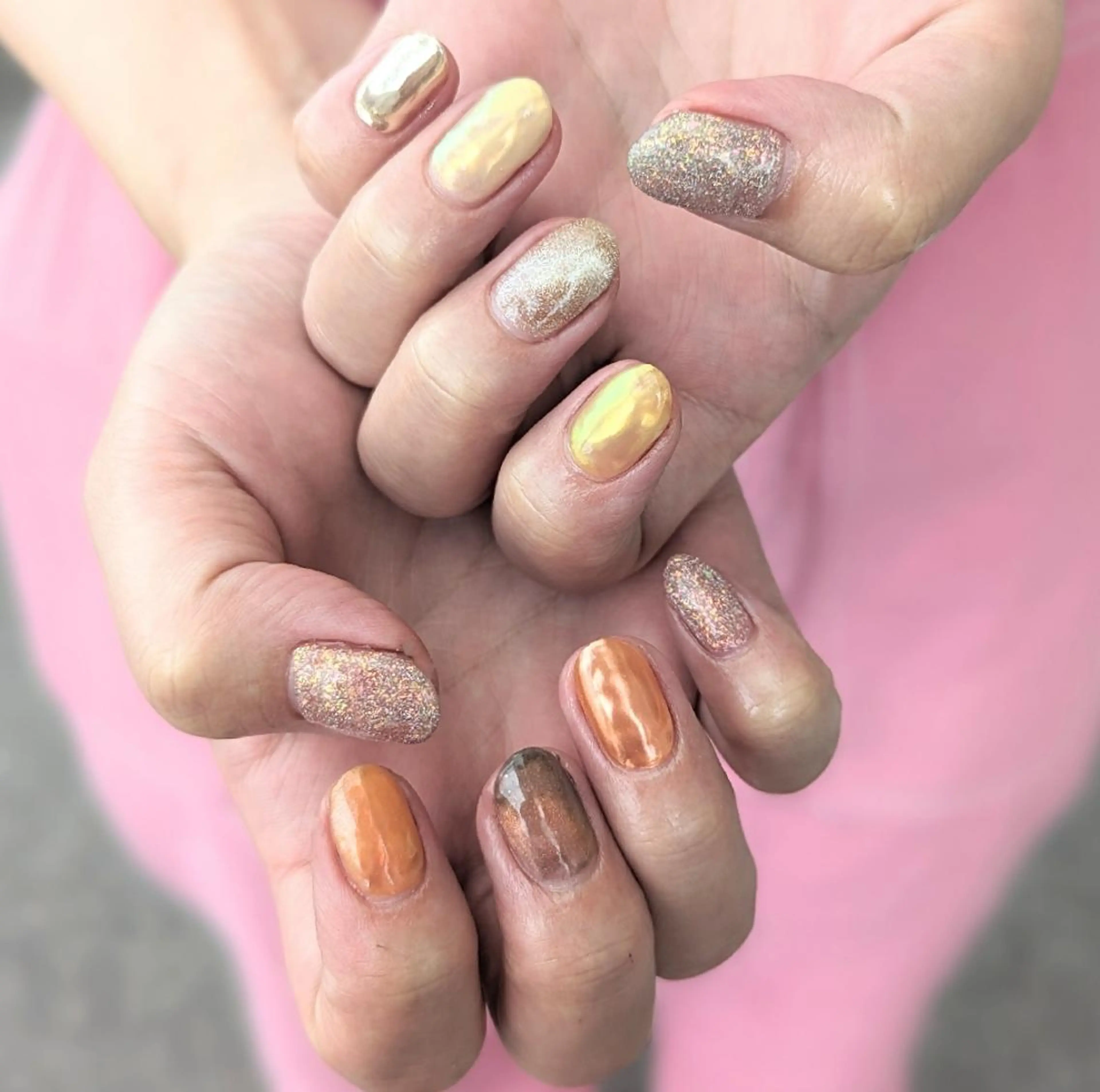 ネイル 夏ネイル ハンドネイル aycnail 　Ayakaのネイルデザイン