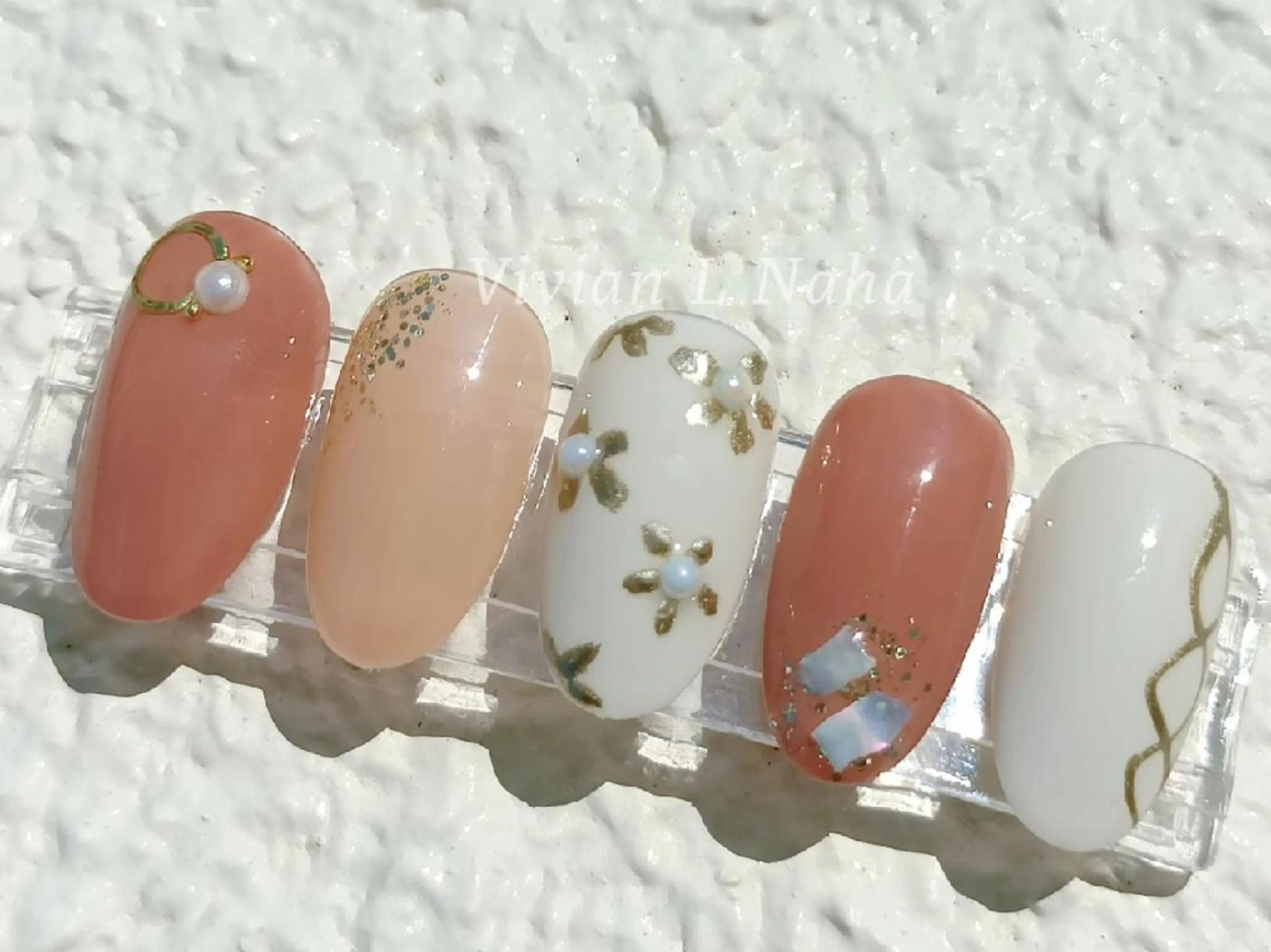 ネイル Vivian L NahaCecileのネイルデザイン