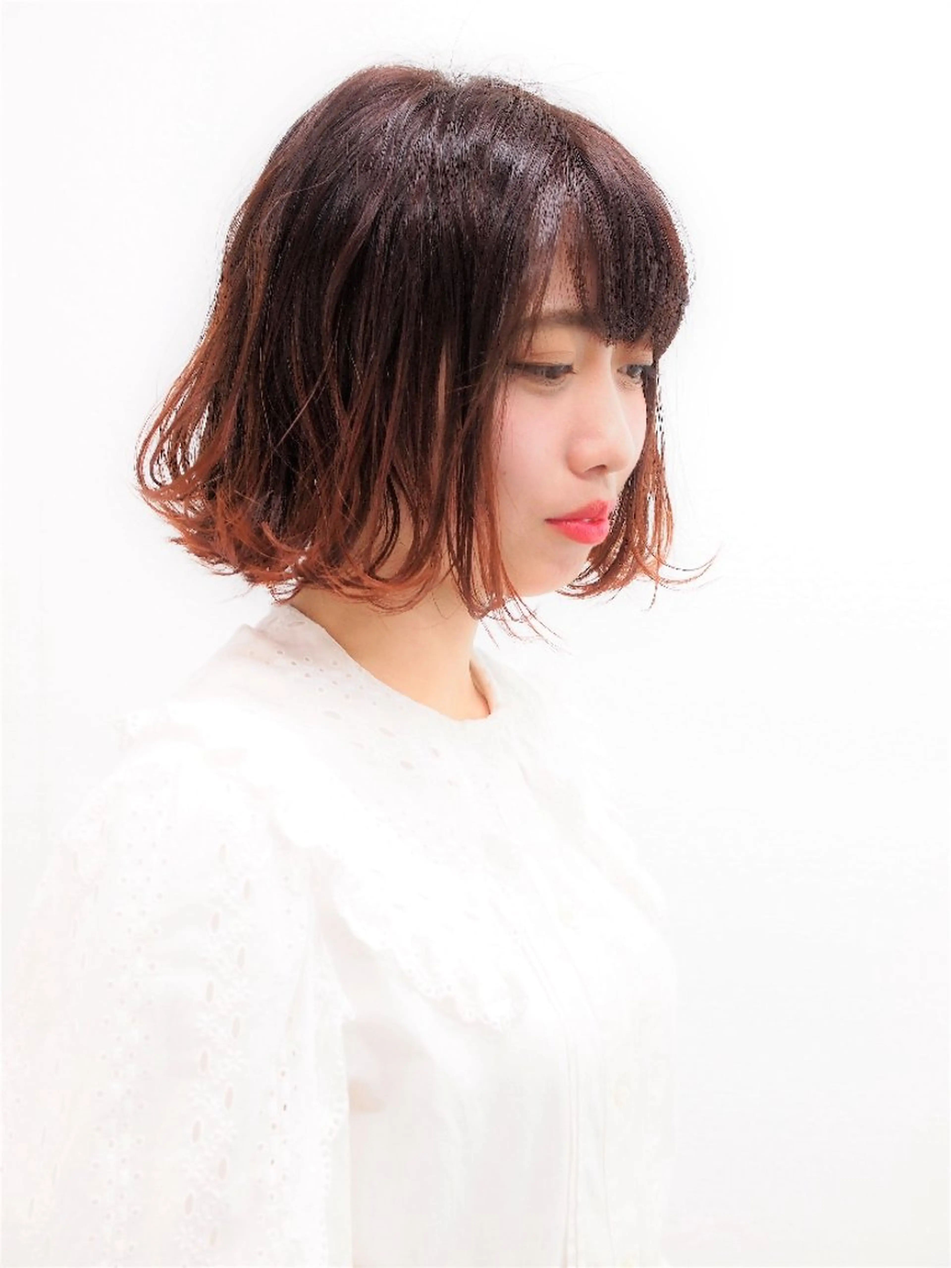 ショート カット ヘアカラー トリートメント GO TODAYシェアサロン岡山店所属・🎗️髪質改善・美髪 艶髪🥇小西邦生のヘアスタイル