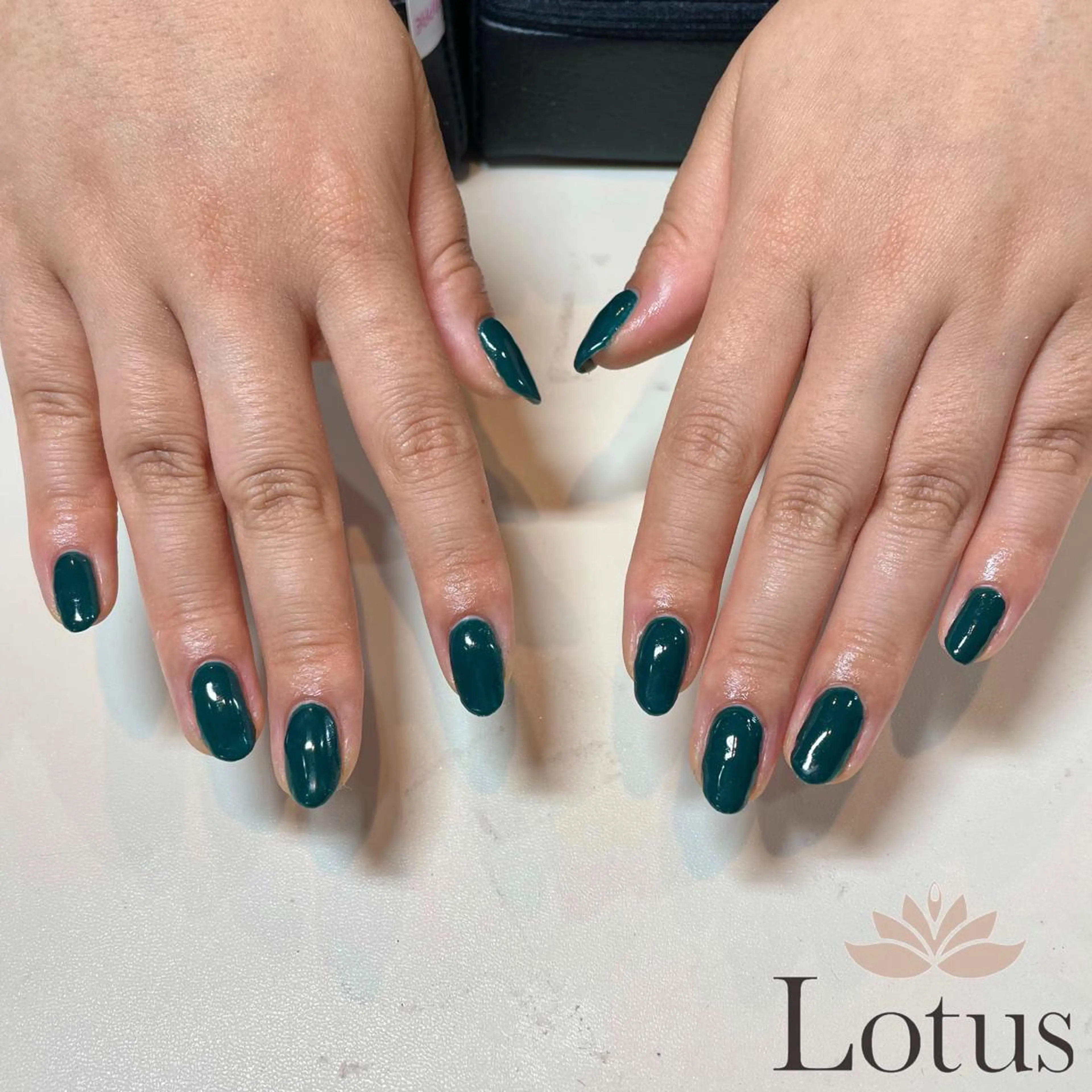 ネイル ワンカラーネイル ♡Lotus 吉澤【パラジェル有】のネイルデザイン