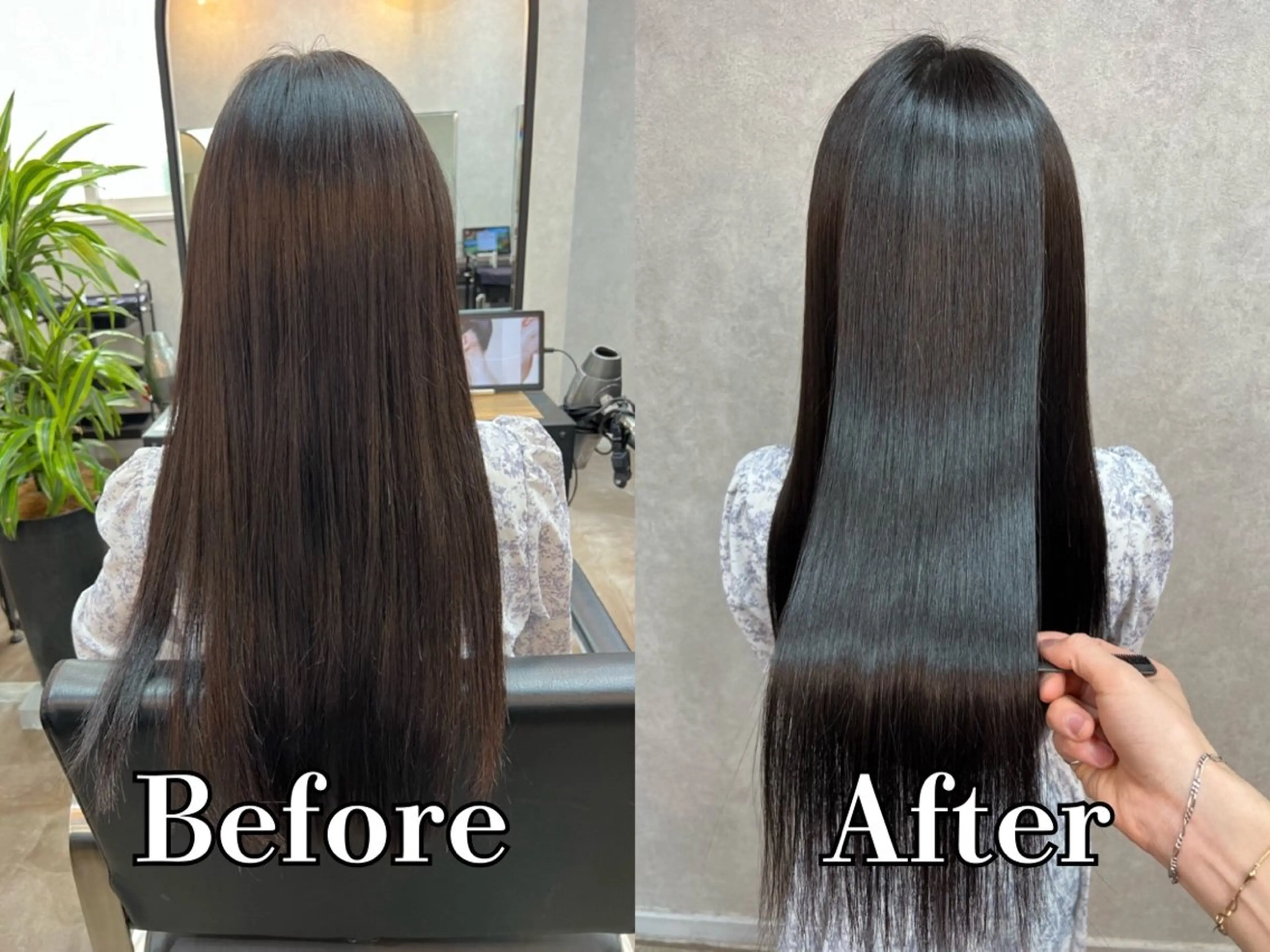 ロング 髪質改善 韓国風ヘア トリートメント トリートメント [表参道/透明感 /モテHAIR/駿太のヘアスタイル