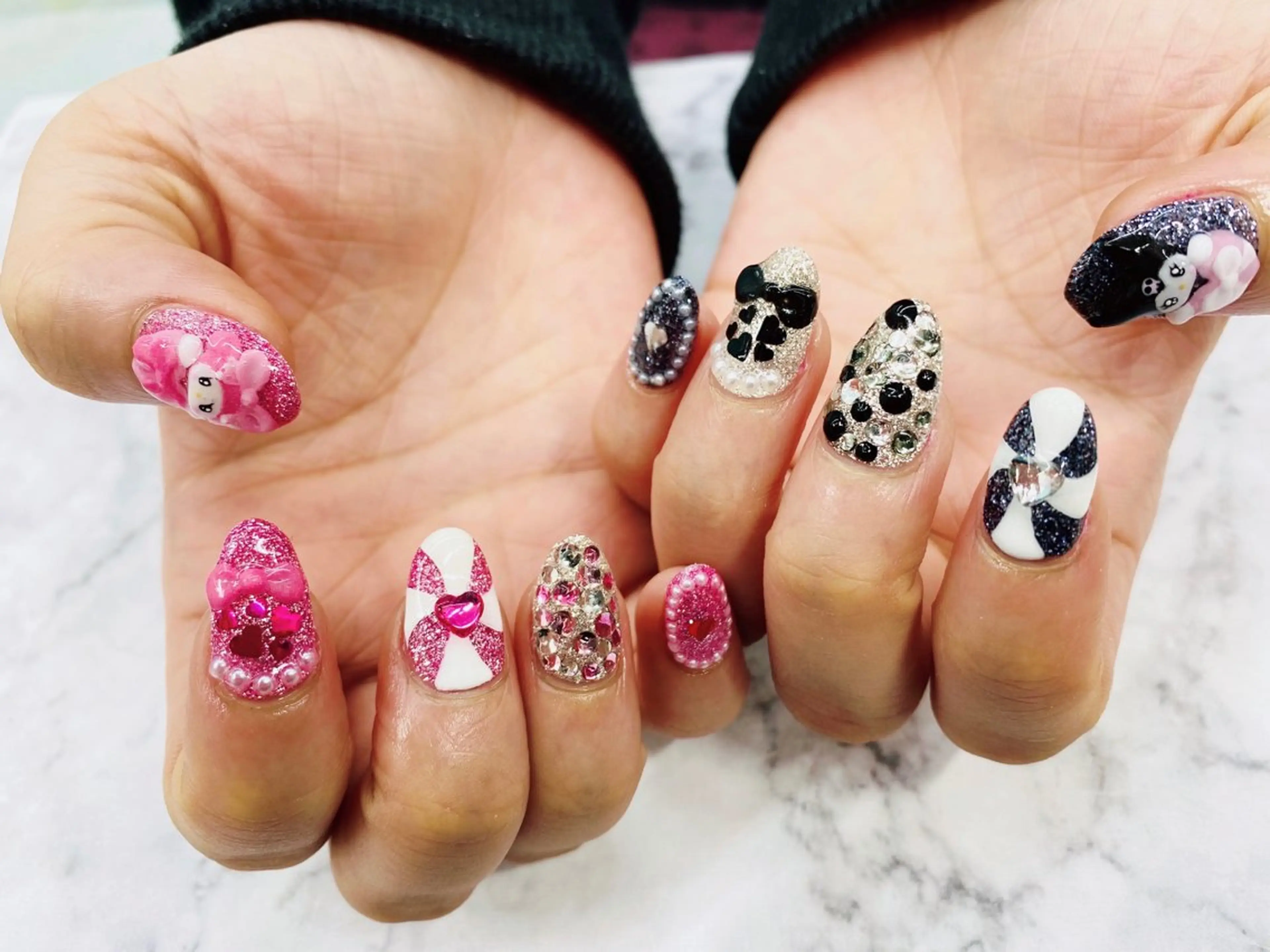 ネイル 持ち込み ハンドネイル ネイルサロン nail_upのネイルデザイン