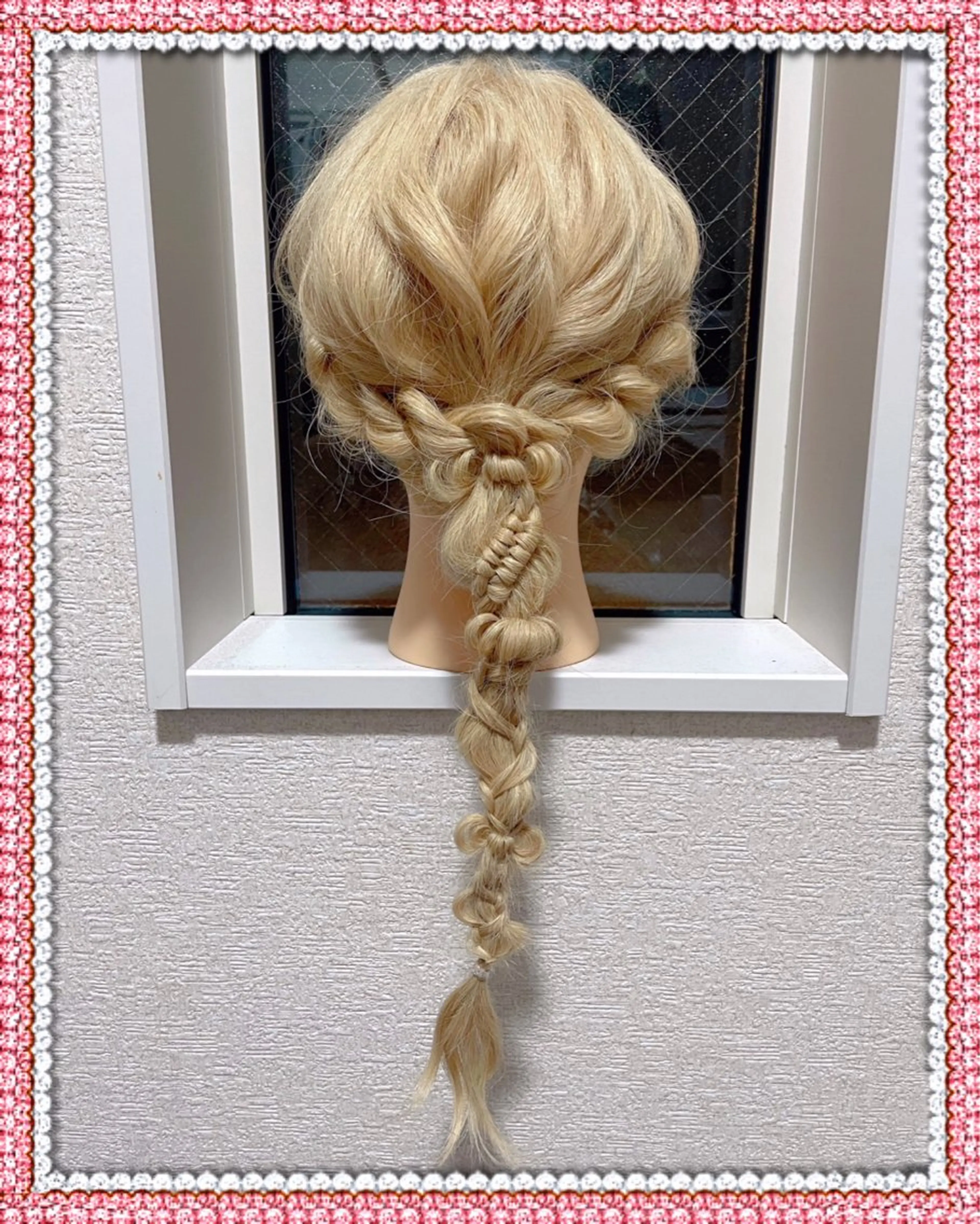 ヘアアレンジ 🍭ハイトーン/ レイヤーカット🦄のヘアスタイル