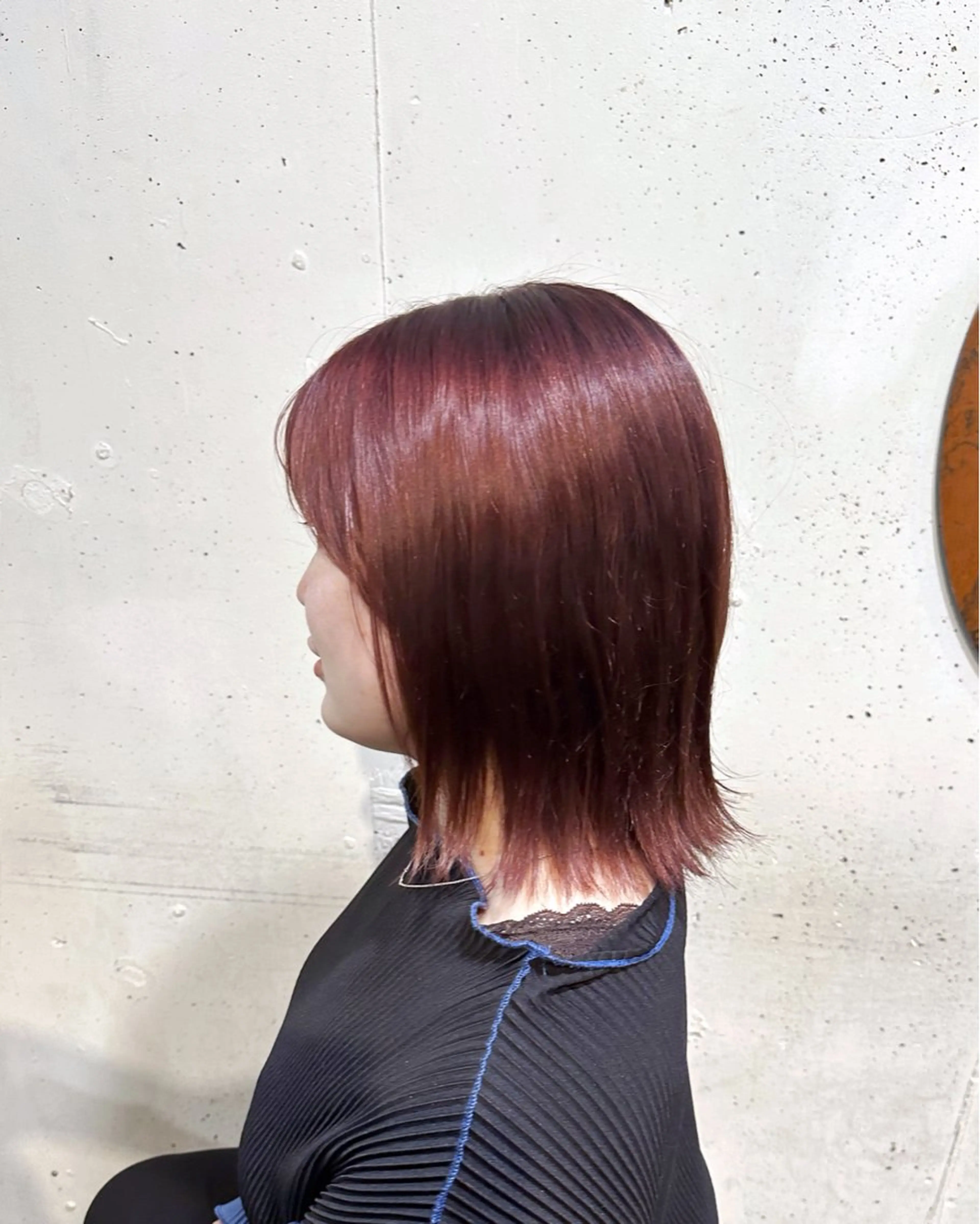 ✂️無料カット+🎀🧸カラー+2stepトリートメント🧸🎀【イルミナ変更+500円✨】【鎖骨下＋1000円】の写真