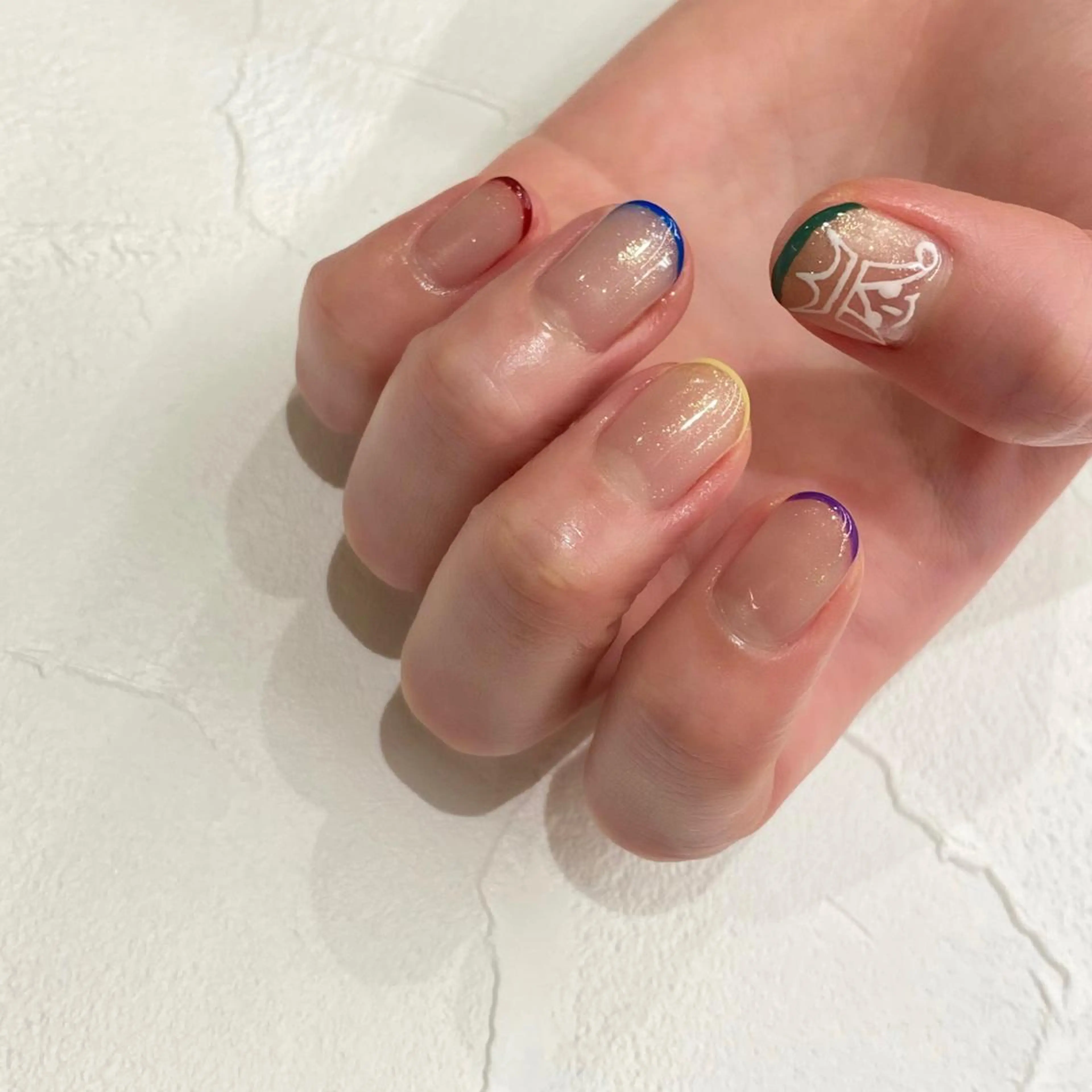 ネイル Yuriko Omi パラジェル/渋谷のネイルデザイン