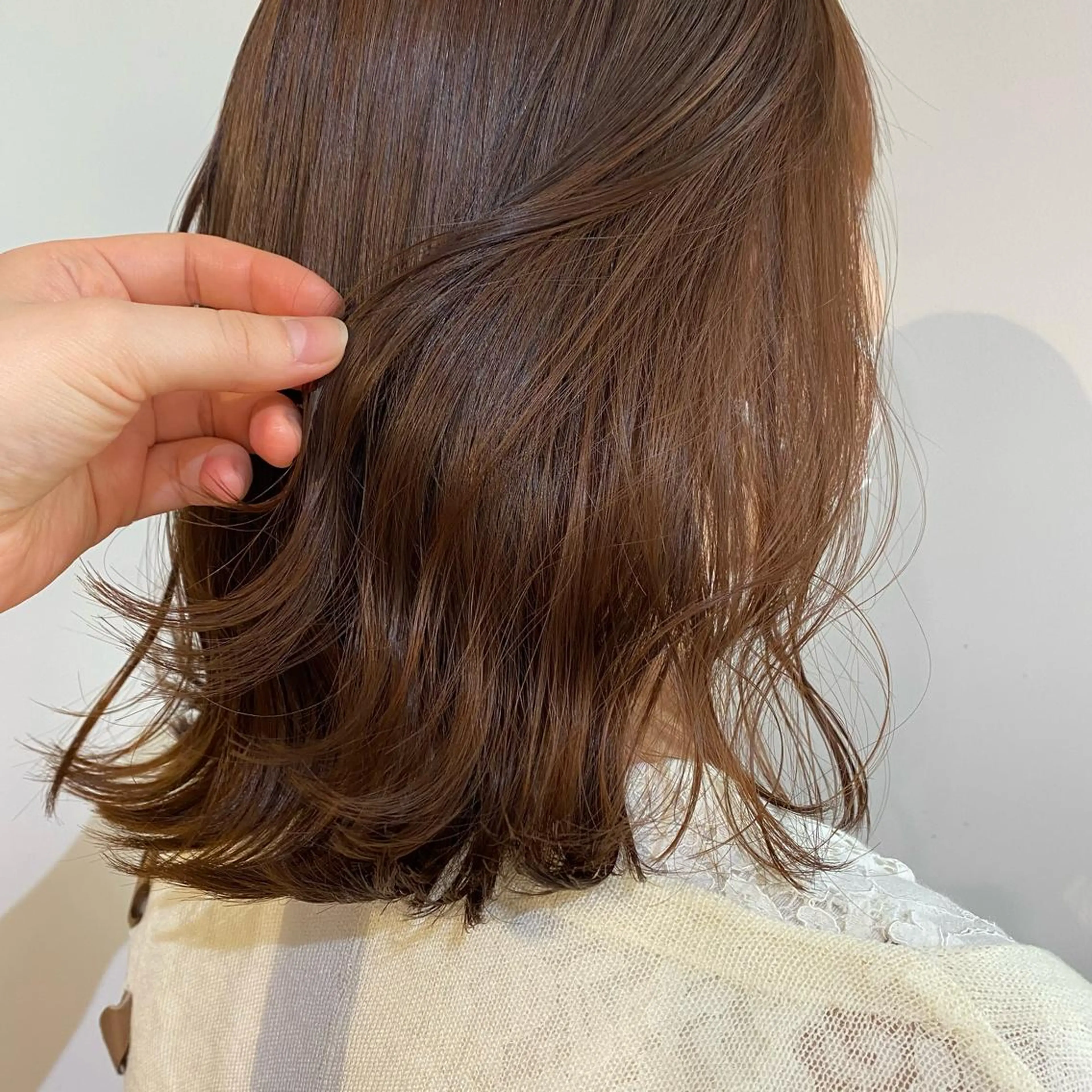 ミディアム GO TODAY SHAiRE SALON 原宿Stella店所属・𓍯柔らかhair 𓍯 yukinoのヘアスタイル