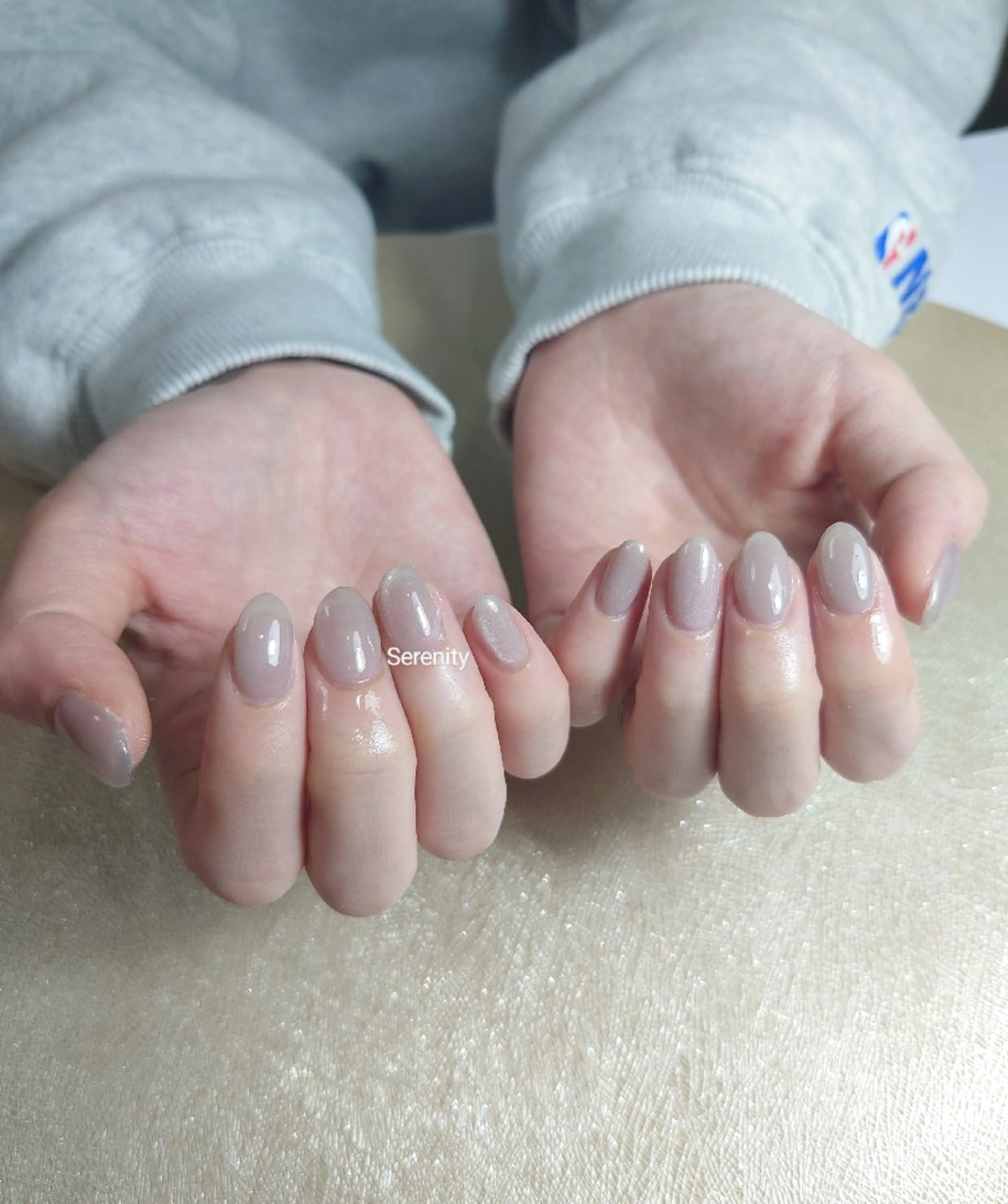 ネイル マグネットネイル マグネットワンカラー ワンカラーネイル nail  serenityのネイルデザイン