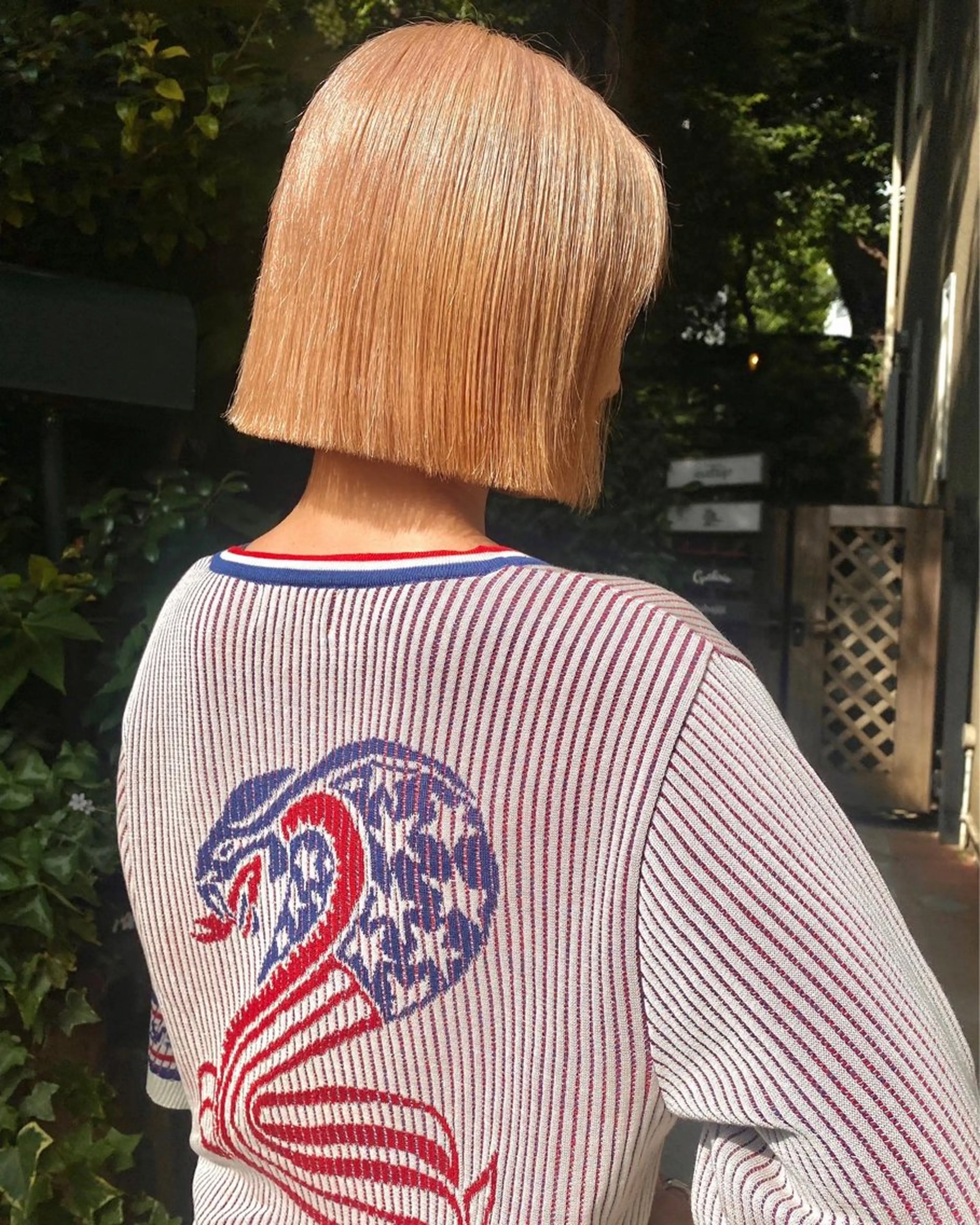 ミディアム カラー ベージュカラー ハイトーンカラー ハイトーンベージュ オレンジ ハイトーン/デザイン hirokiのヘアスタイル
