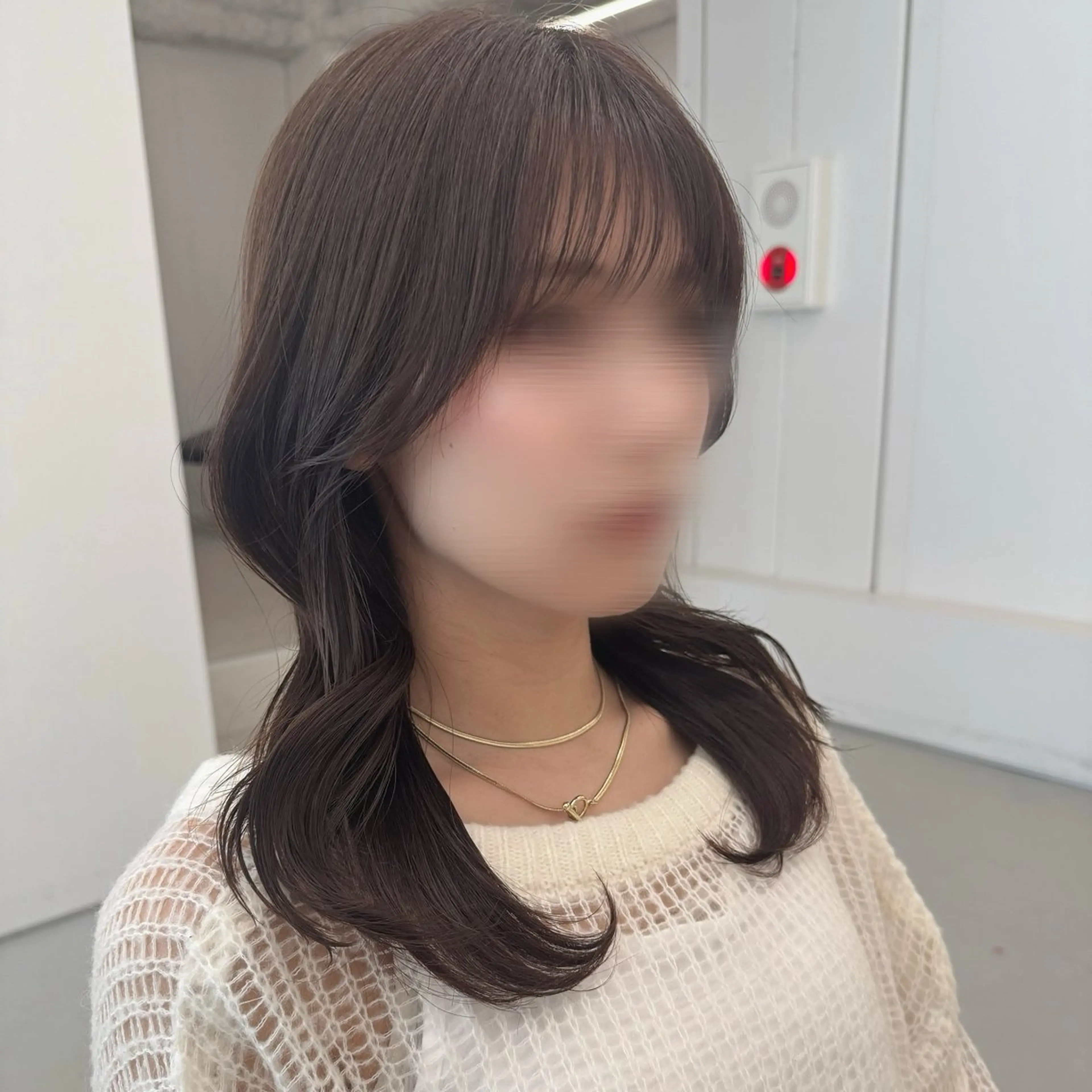 ロング ロングレイヤー 韓国風ヘア レイヤーカット ロング レイヤー/ショート 遠藤光輝のヘアスタイル