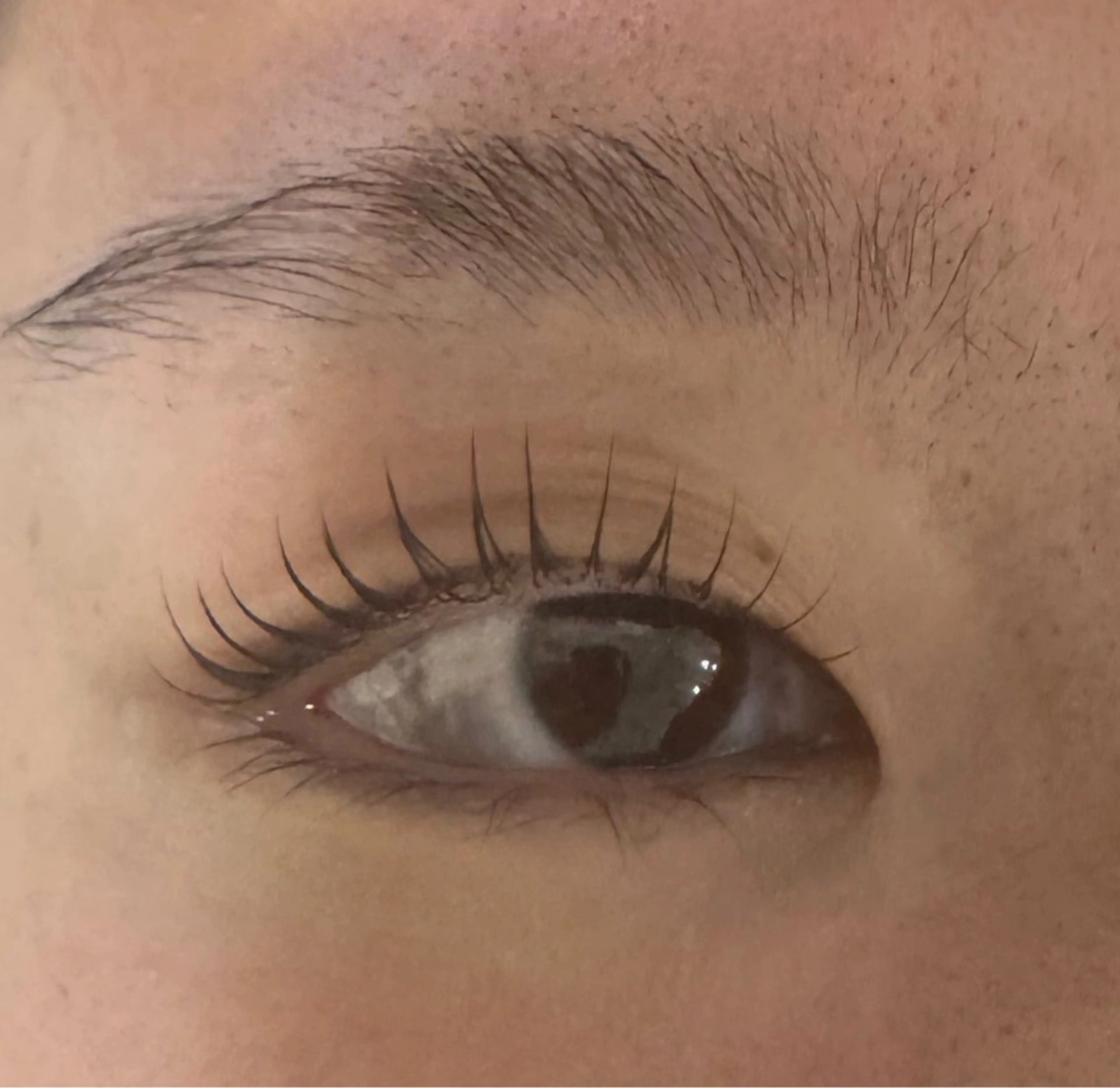 マツエク・マツパ 一重×まつ毛パーマ マツパ 臼井 沙織のマツエク・マツパデザイン