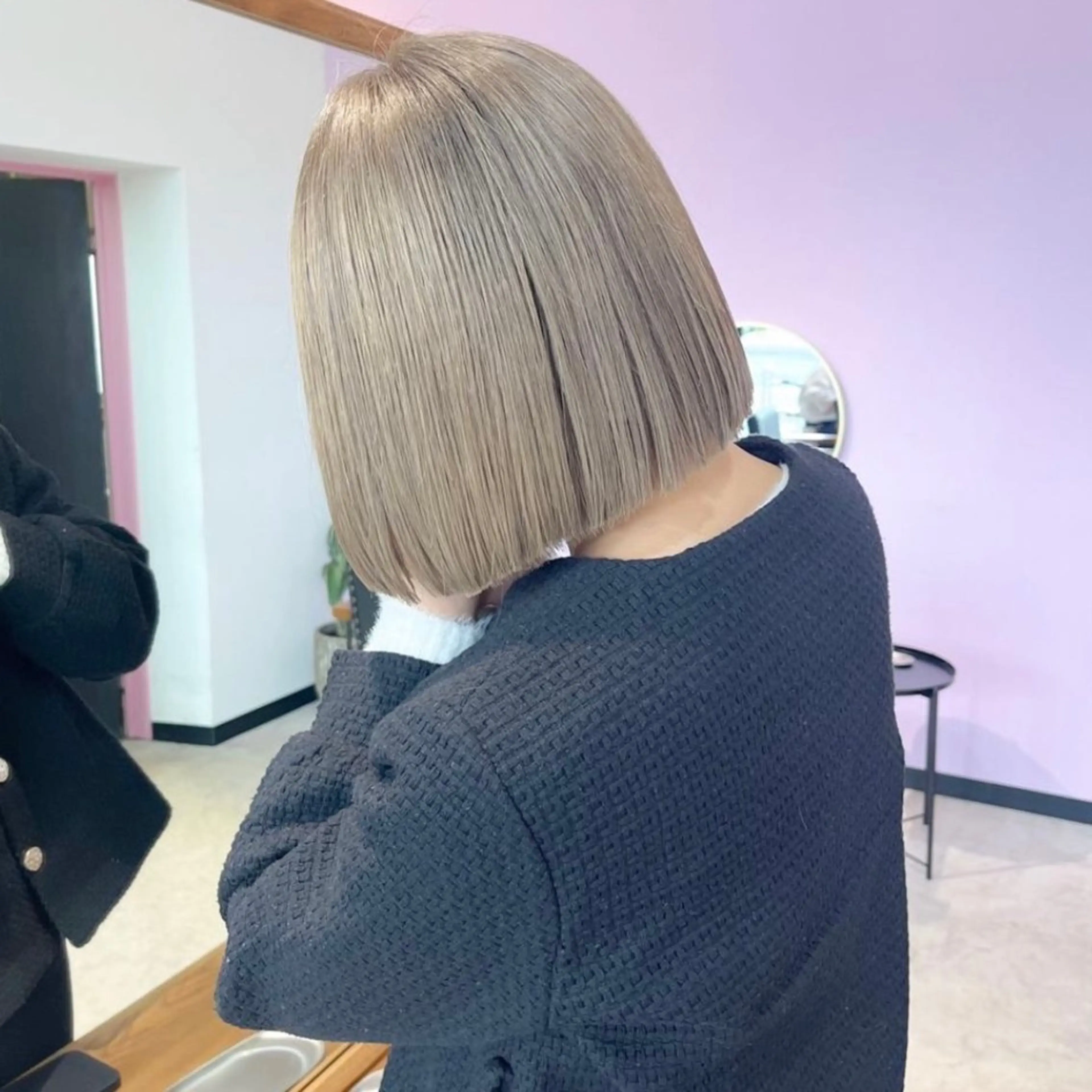 カラー ベージュカラー ホワイトベージュ MATTY azusaのヘアスタイル