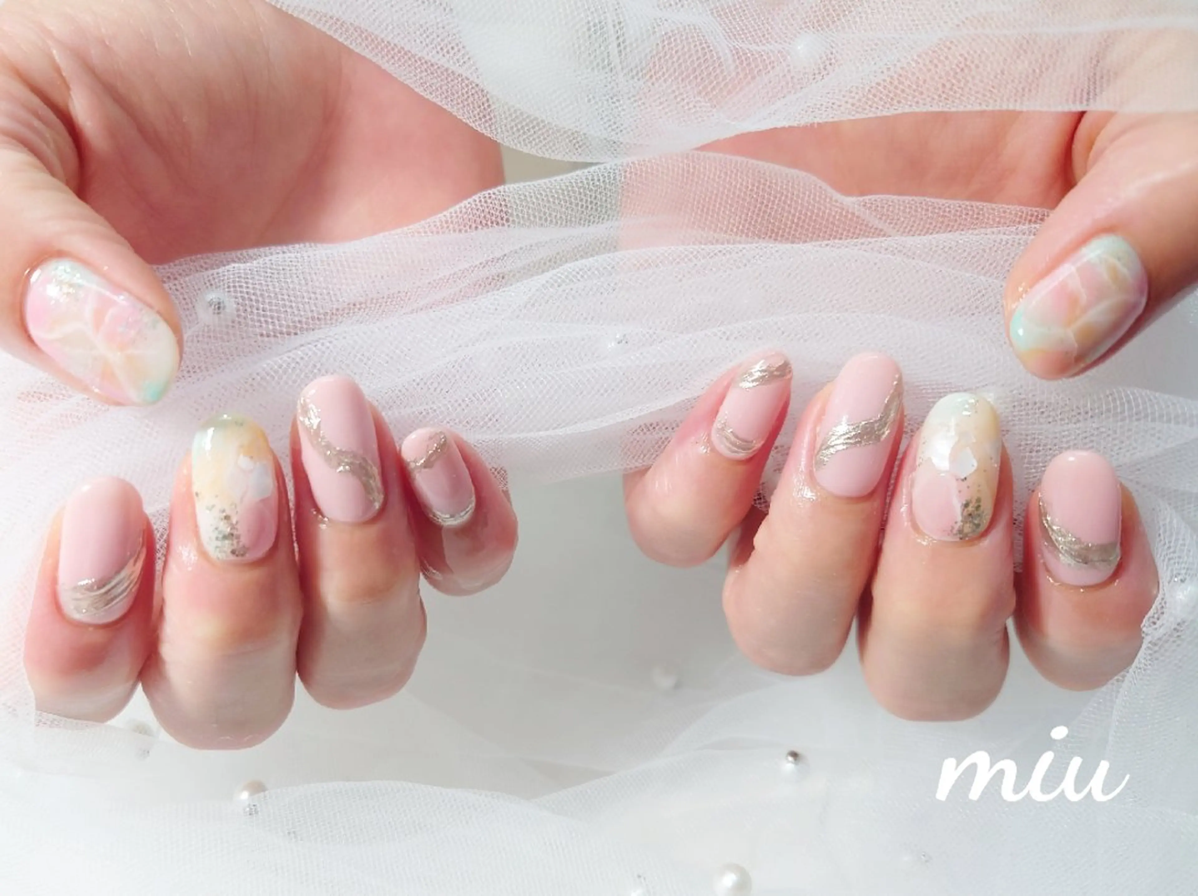ネイル ハンドネイル miu nail亀戸 Momokaのネイルデザイン