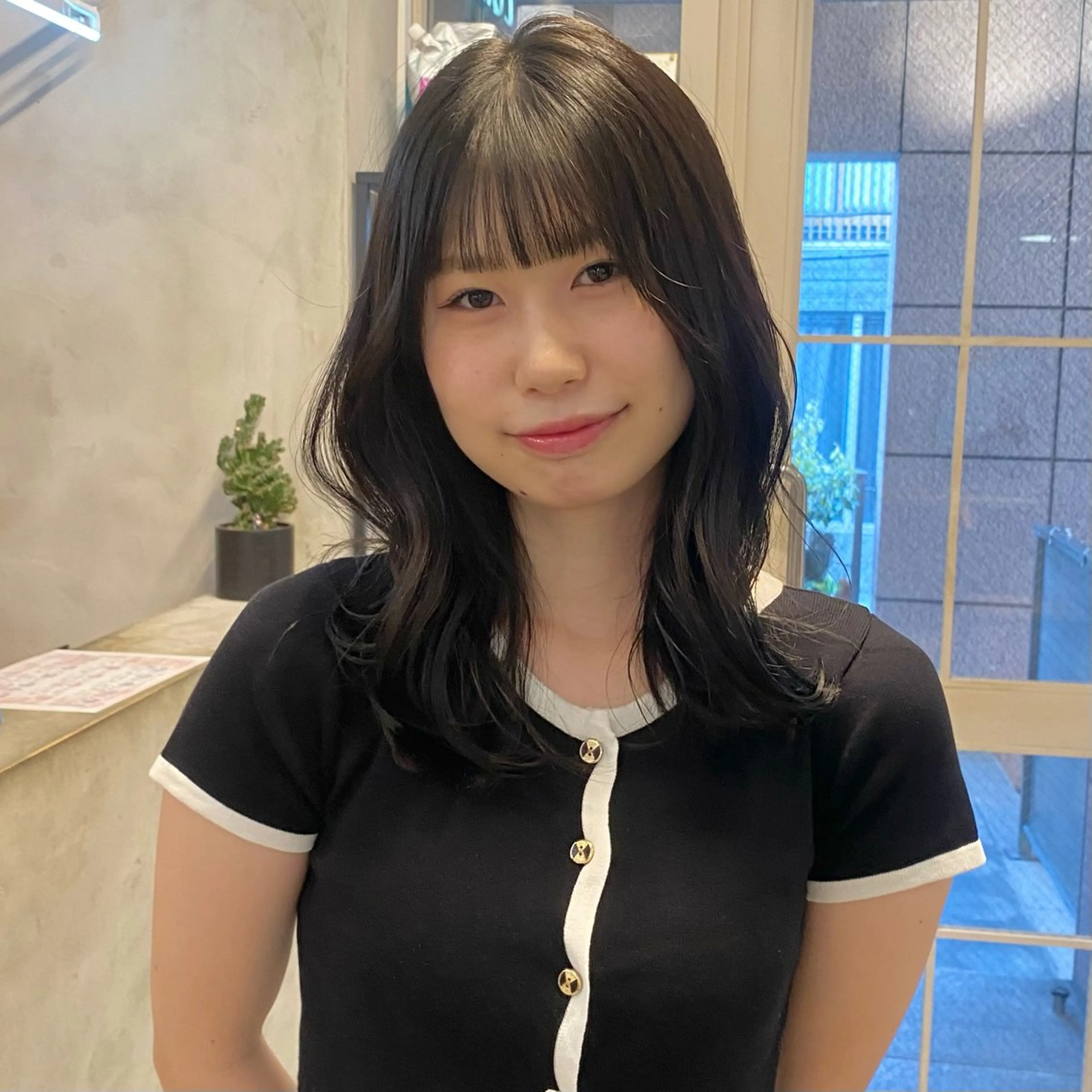 ミディアム カラー noa/ 渋谷のヘアスタイル