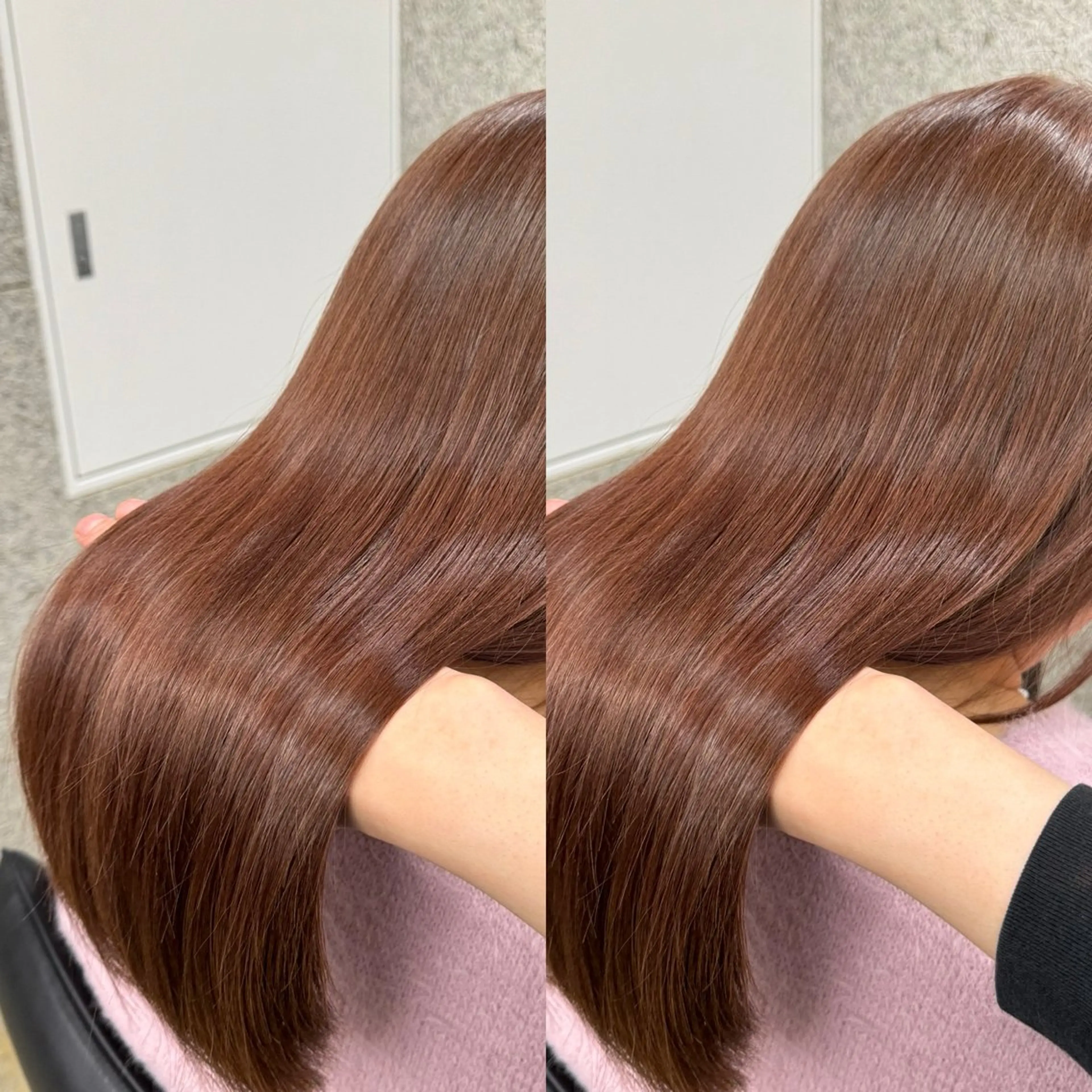 ロング カット ヘアカラー 縮毛矯正 トリートメント WERULE pivot cross店所属・髪質改善/岡崎 亮のヘアスタイル