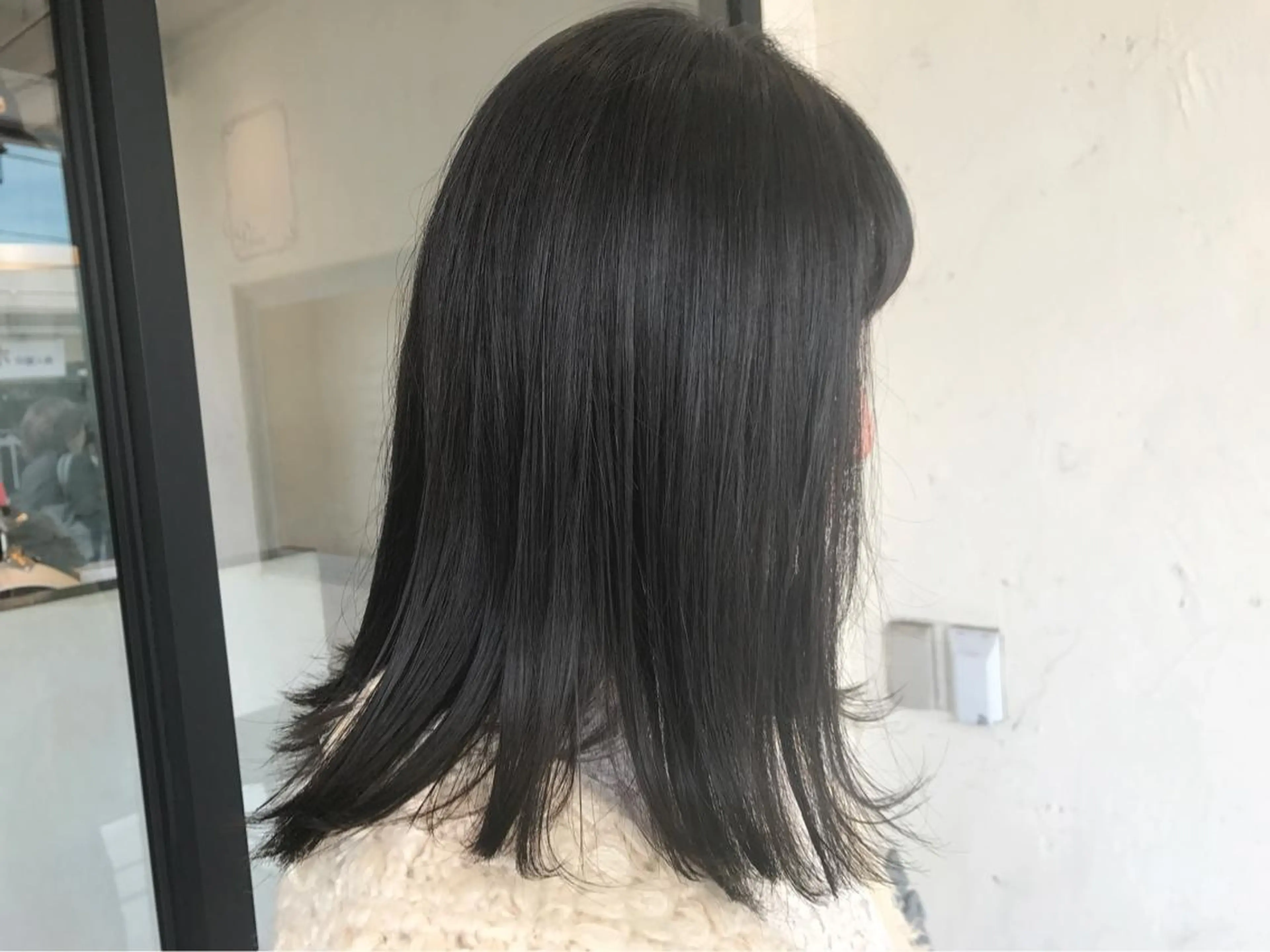 セミロング カラー 上品な透明感カラー/ 表参道/MIKUのヘアスタイル