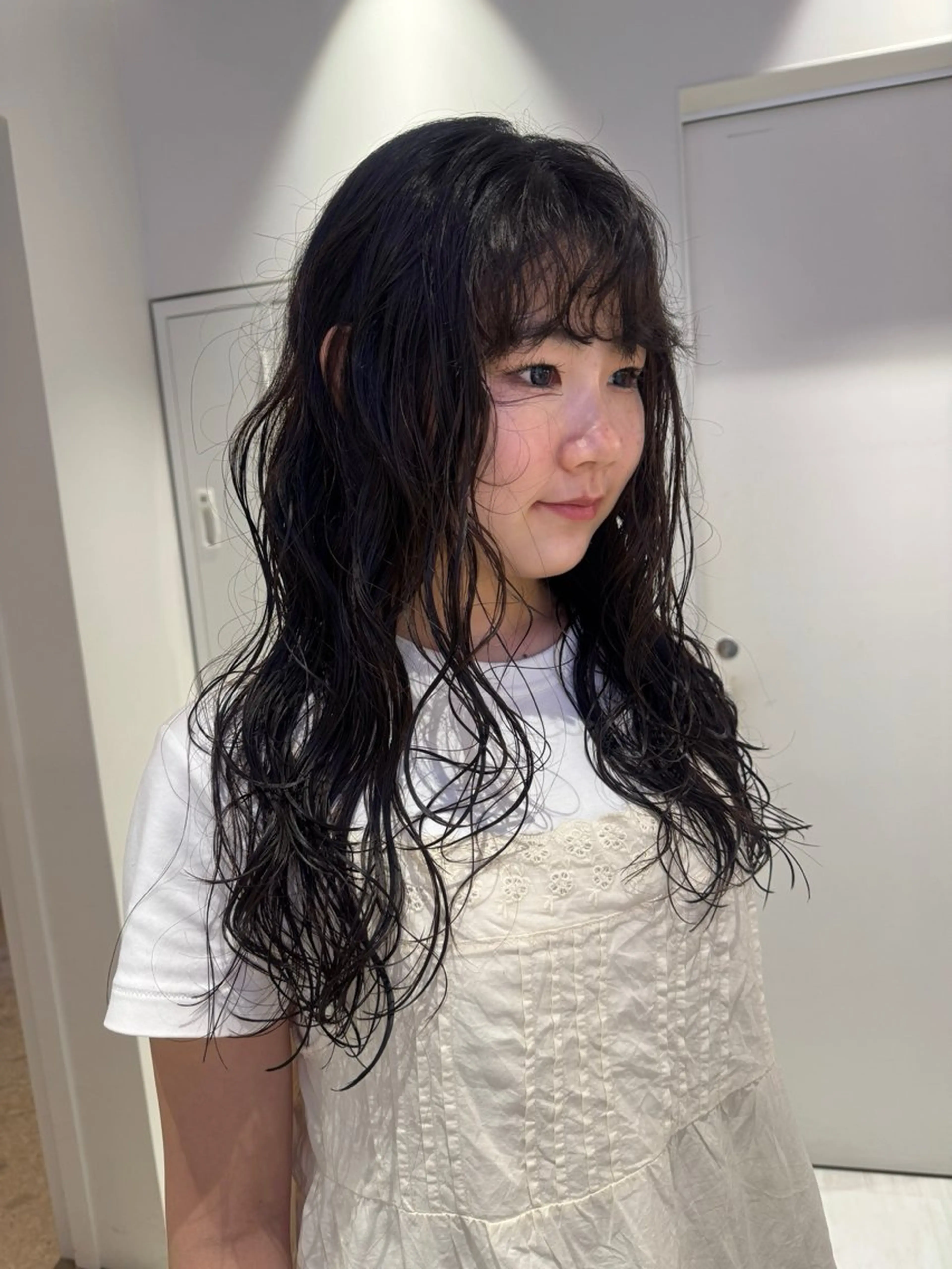 🩵cut + perm + color +2steptreatment🩵の写真