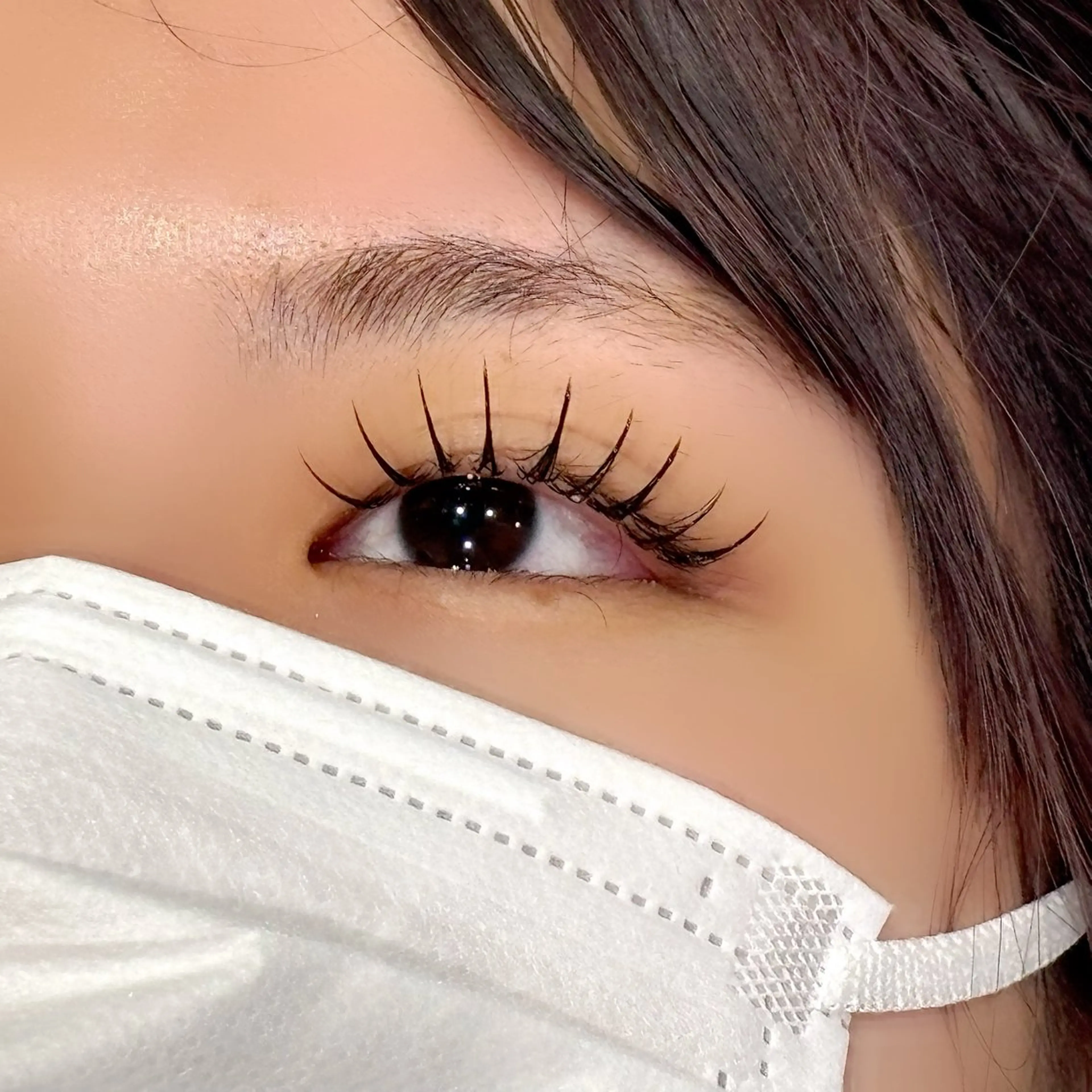 マツエク・マツパ Lカール マツエク Eye.AVANCE.鳳店所属・AVANCE tanakaのマツエク・マツパデザイン