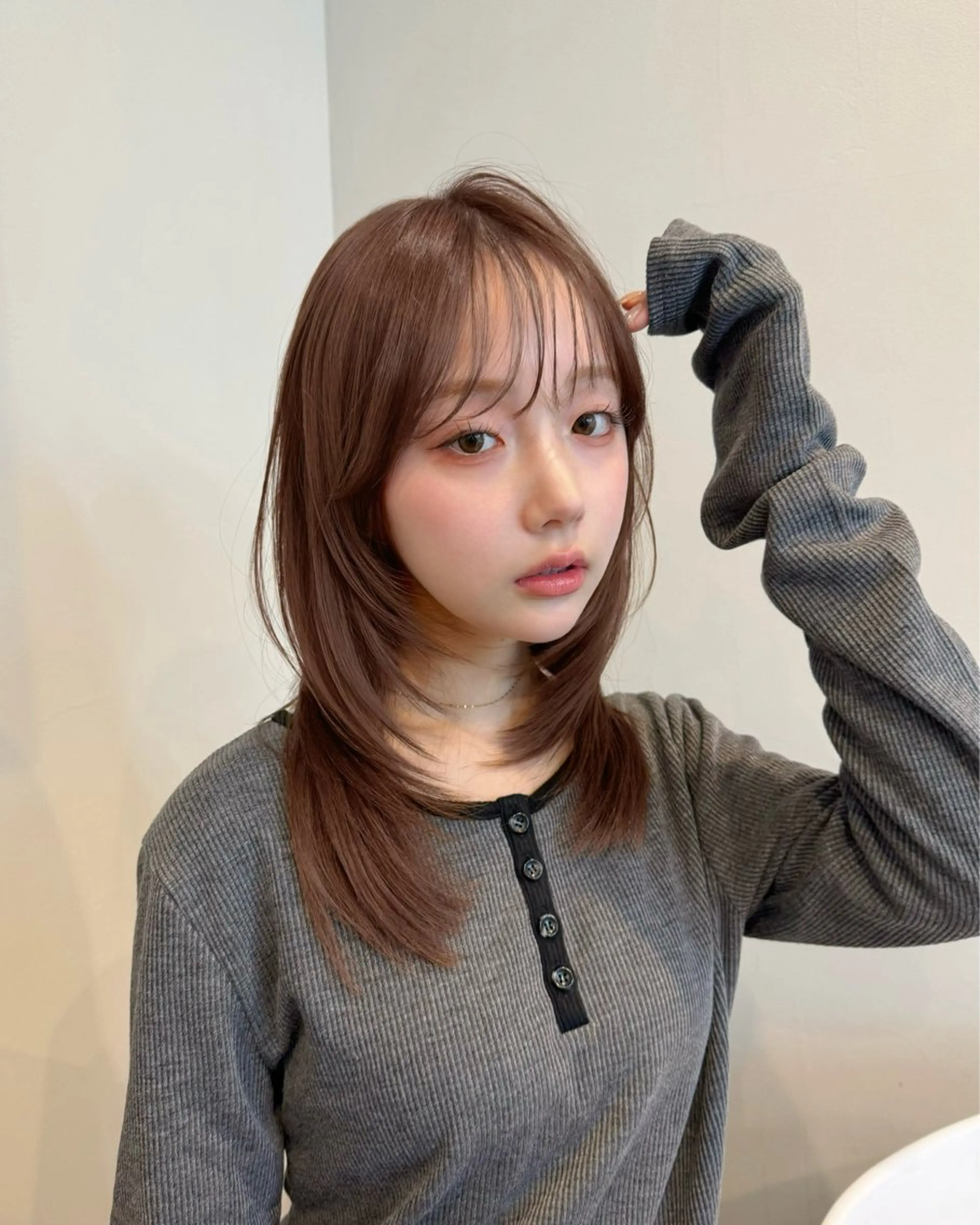 ミディアム レイヤーカット sora/レイヤー/ 似合わせカット🎀のヘアスタイル