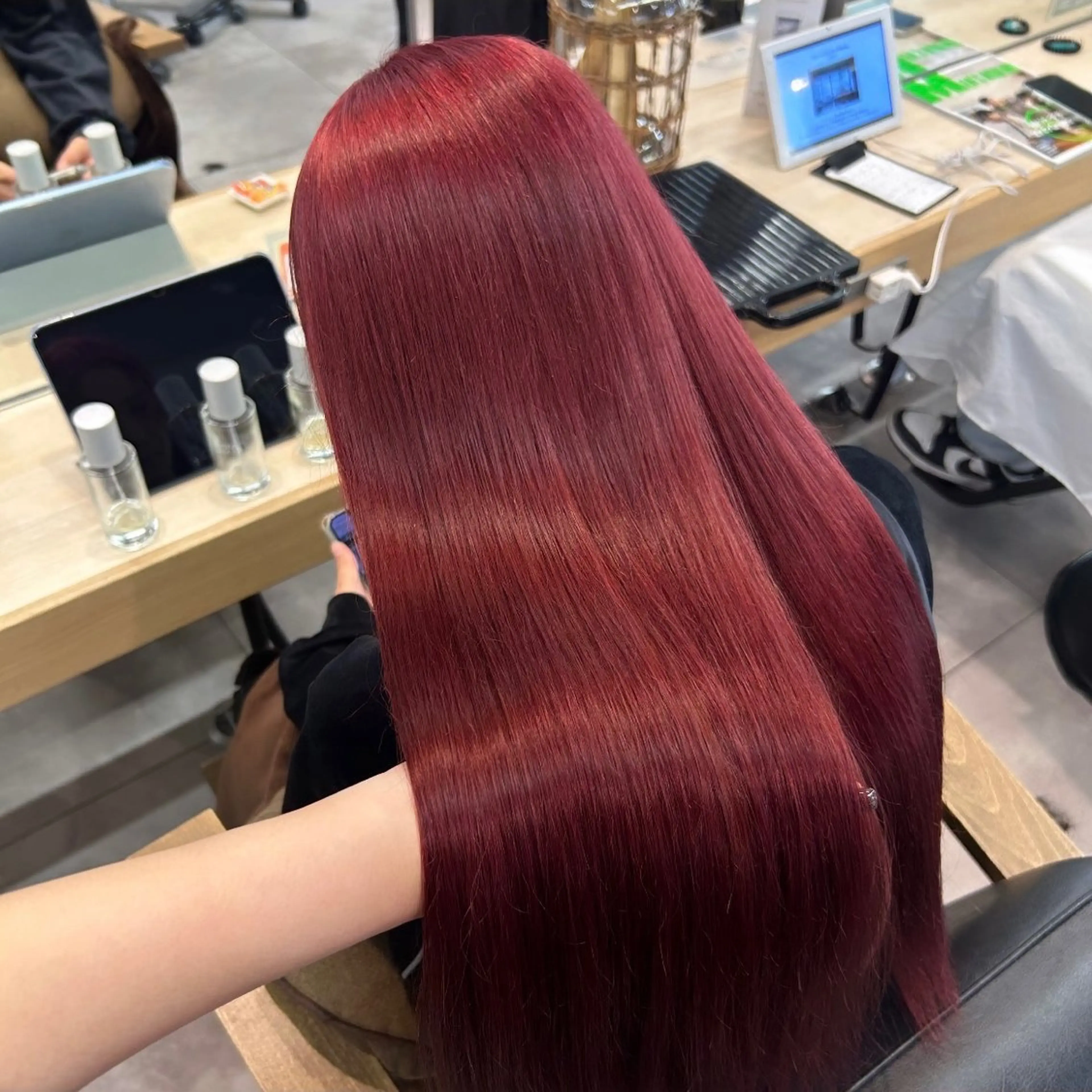 ロング カラー ヘアカラー デザインカラー 🍀HAZUKiのヘアスタイル