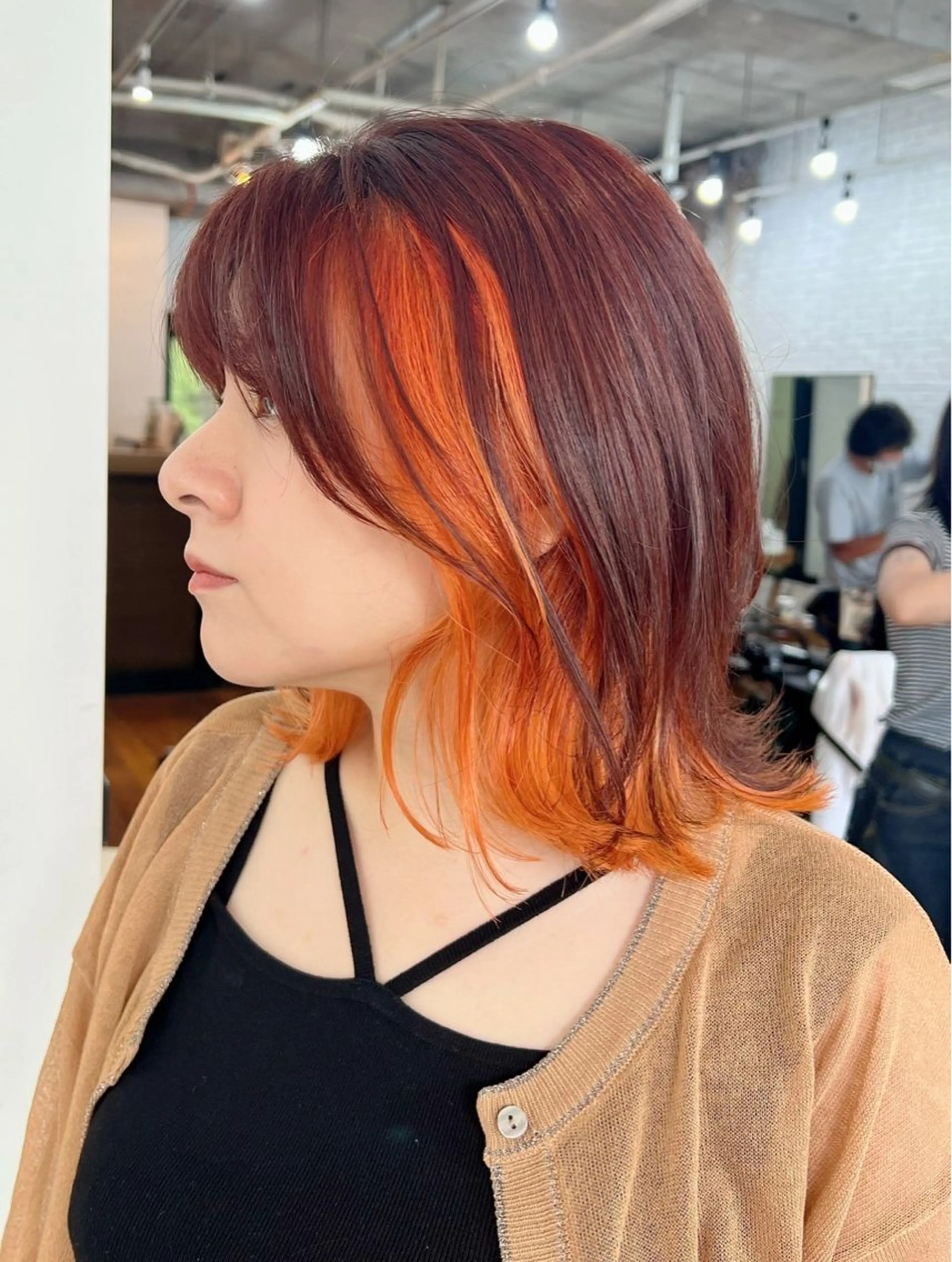 カラー 島守 美奈子のヘアスタイル