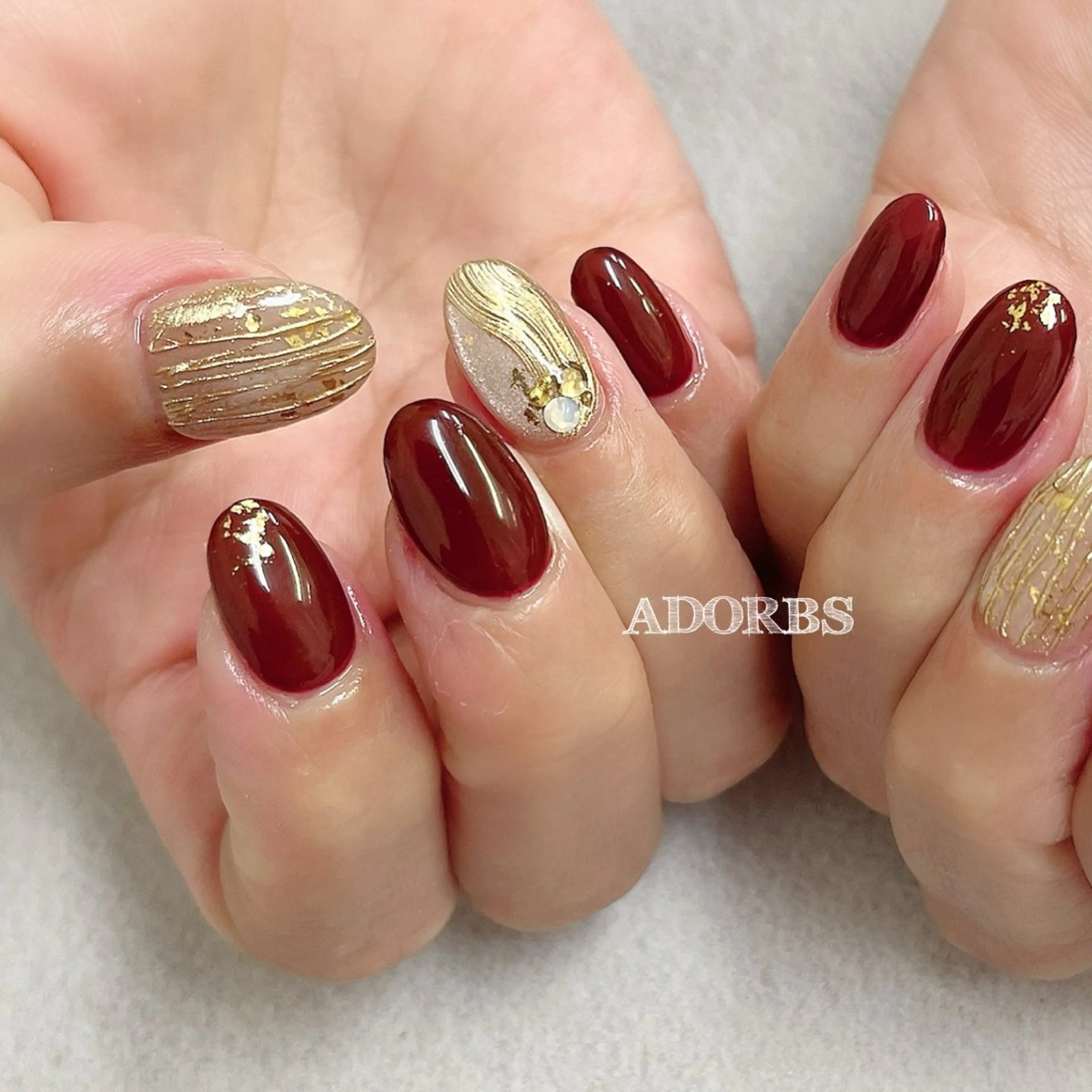 ネイル ハンドネイル ADORBS ✩上福岡Ranranのネイルデザイン