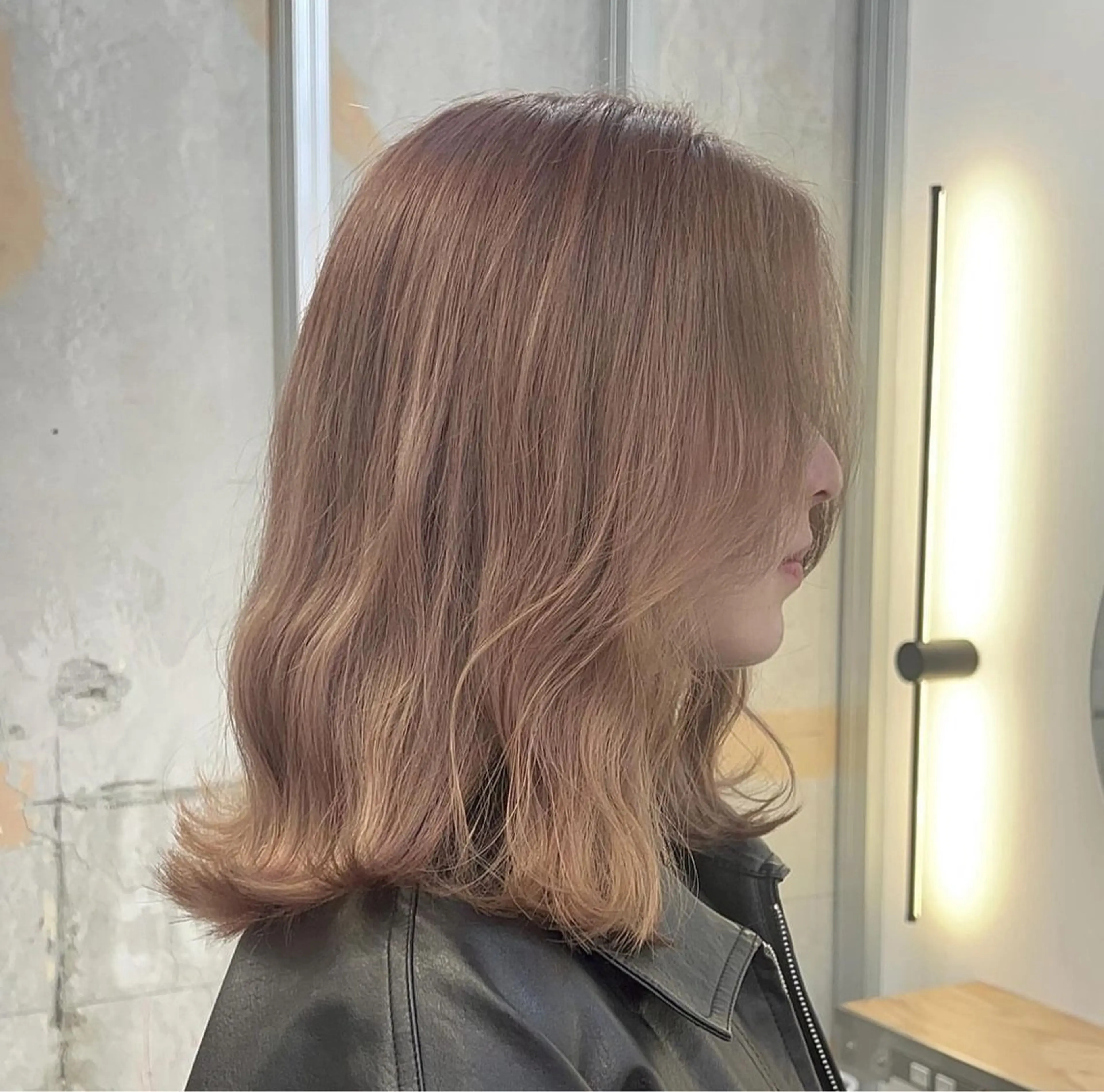 ミディアム ヘアカラー トリートメント 🌸ioe岡本/ 日和優真🌸のヘアスタイル