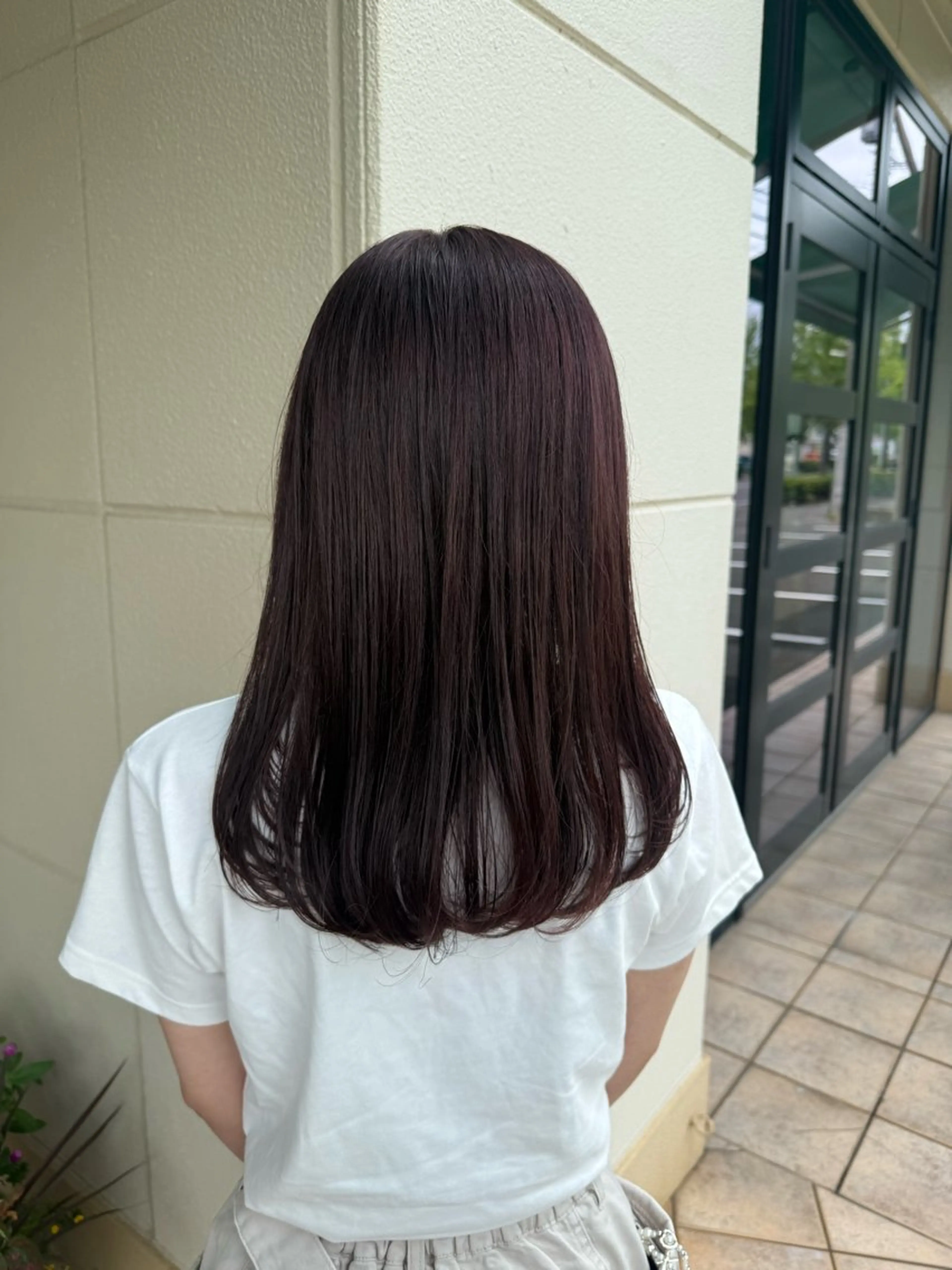 W color + treatment    《ブリーチなし》の写真