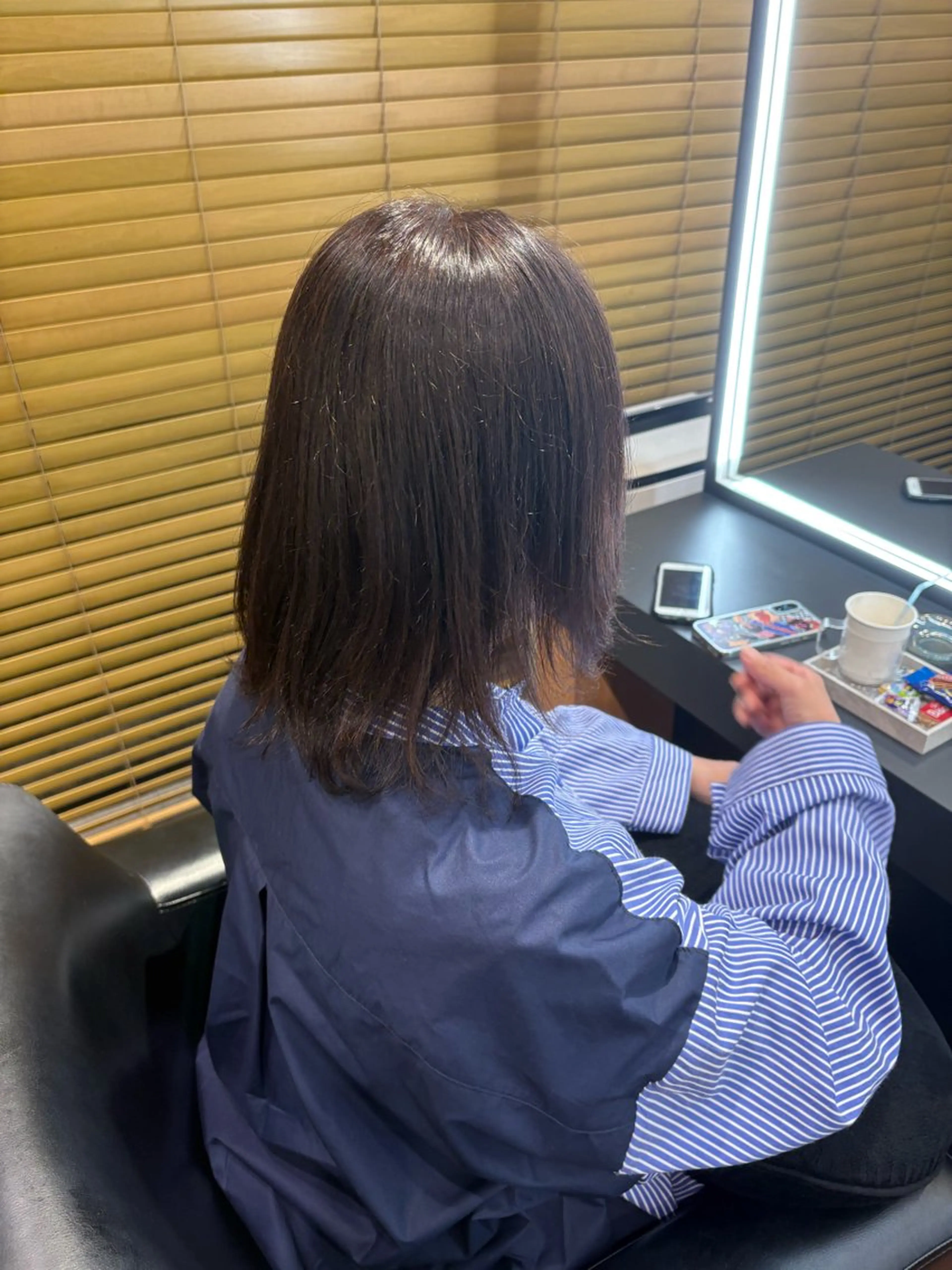 ミディアム カラー ERII (ému) 伏見・栄/カット無料のヘアスタイル