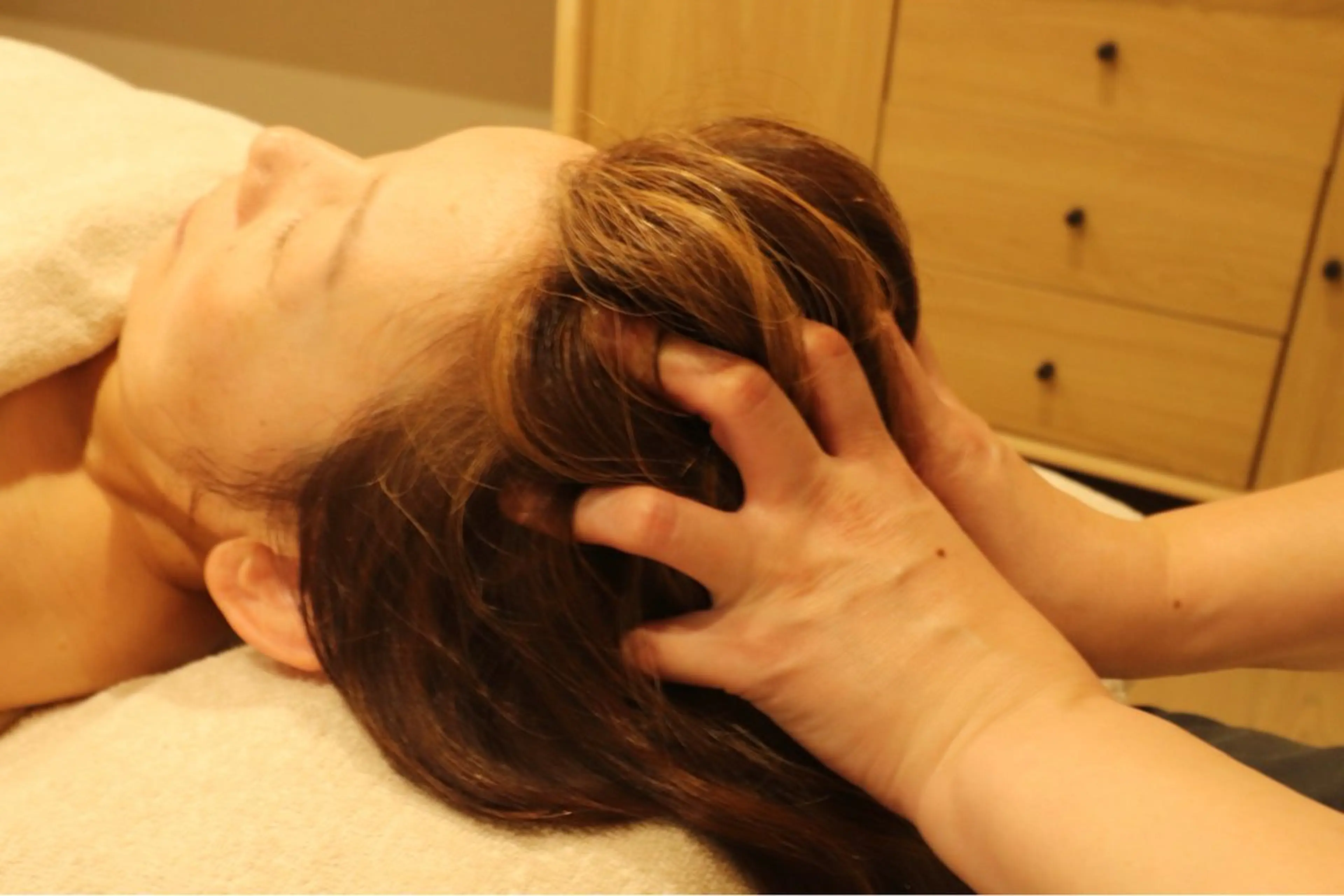 ドライヘッドスパ30分の写真