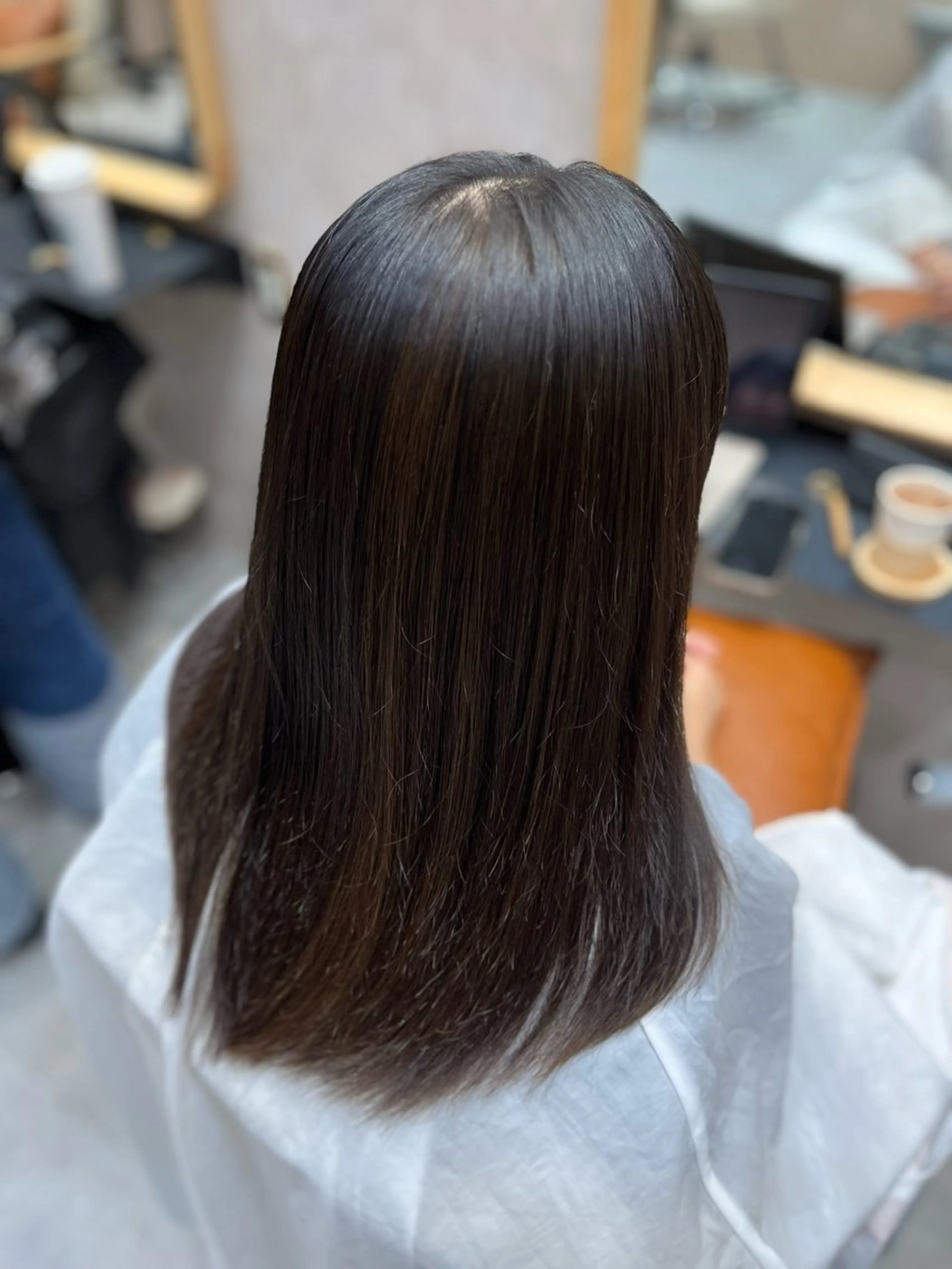 ヘッドスパ ✨暗髪カラー✨ たけとら🐯のヘアスタイル