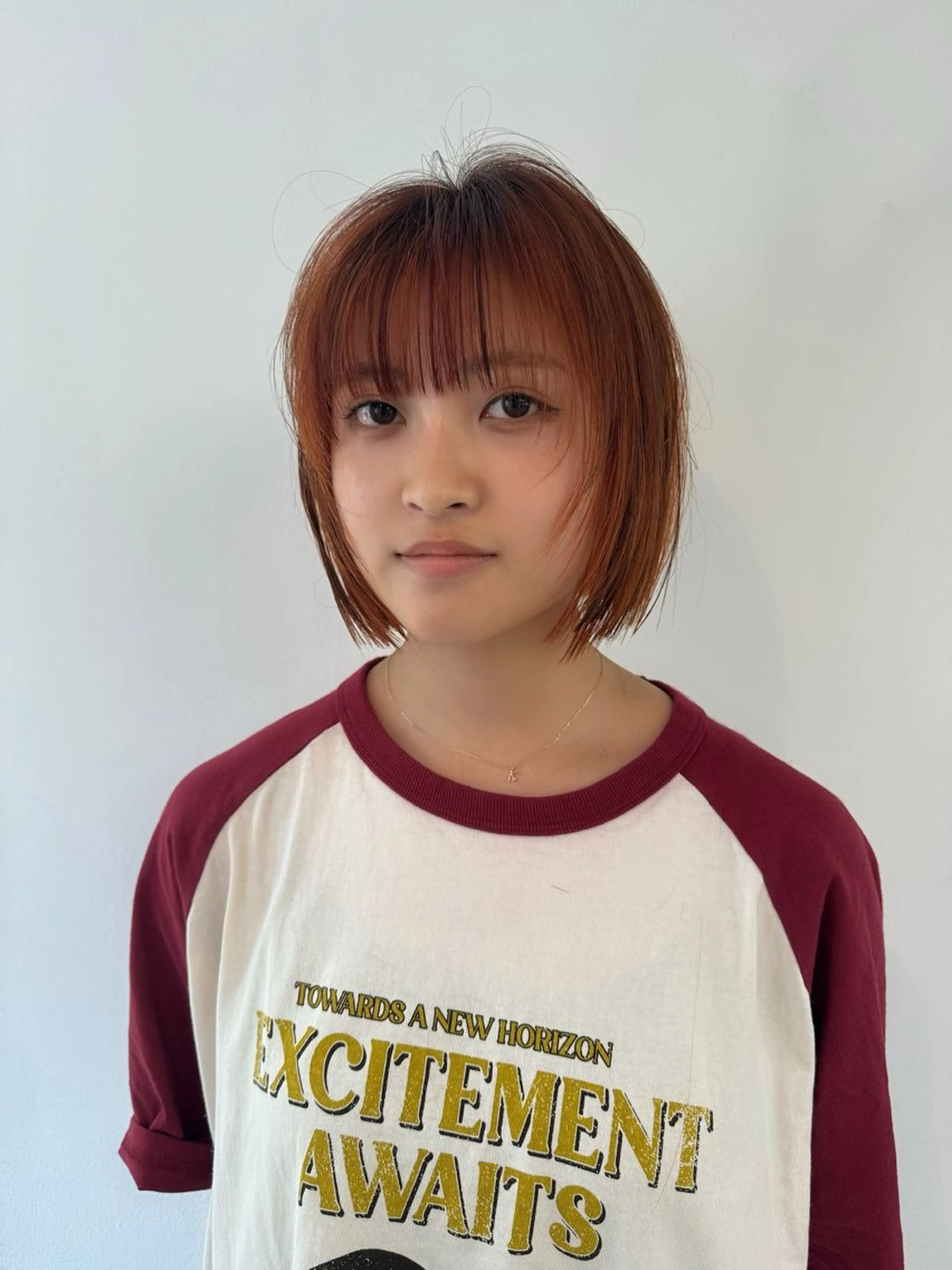 ショート カット ヘアカラー トリートメント ルース立川所属・udaハイトーン /ボブ/レイヤーのヘアスタイル