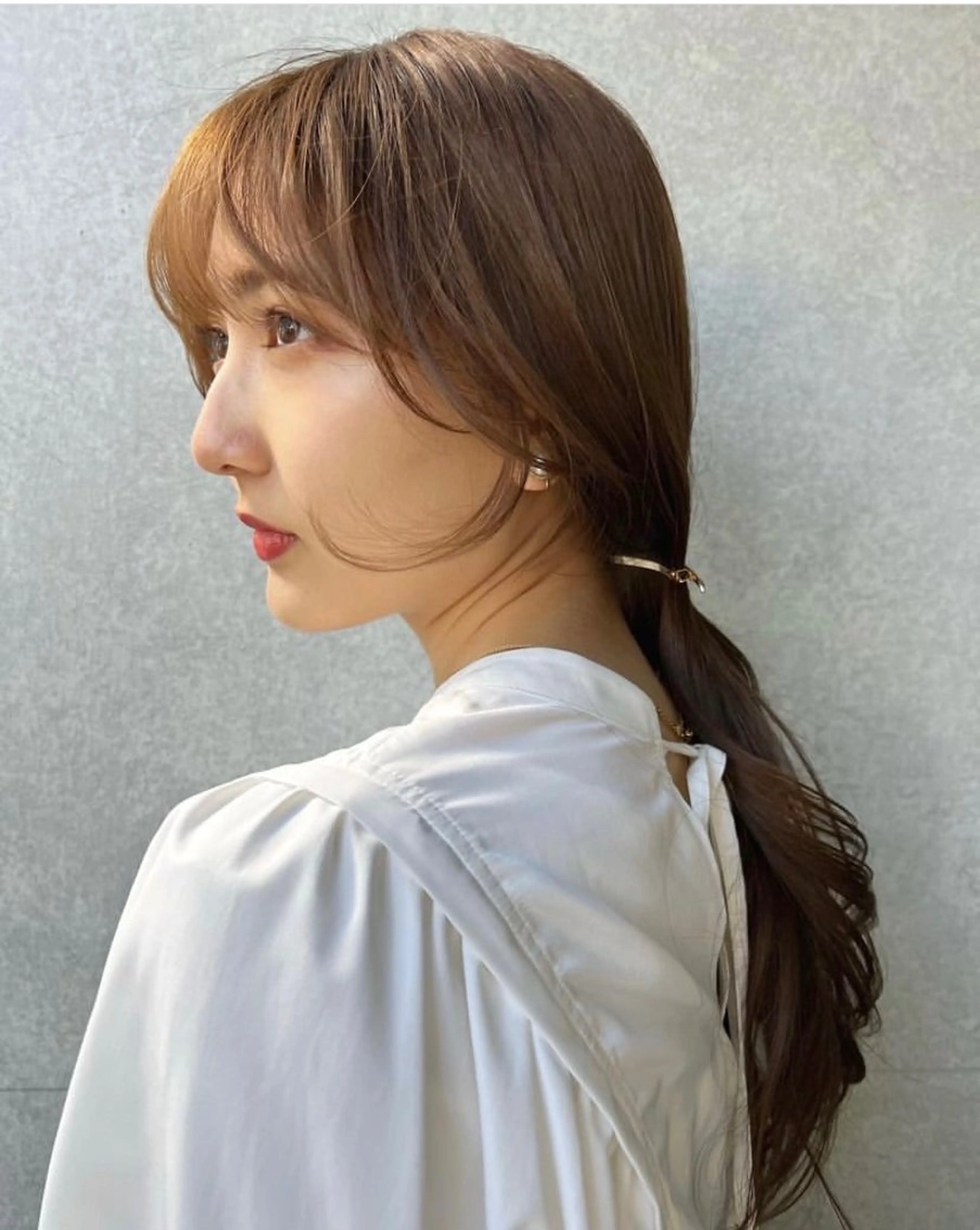 ロング K NATSUMIのヘアスタイル