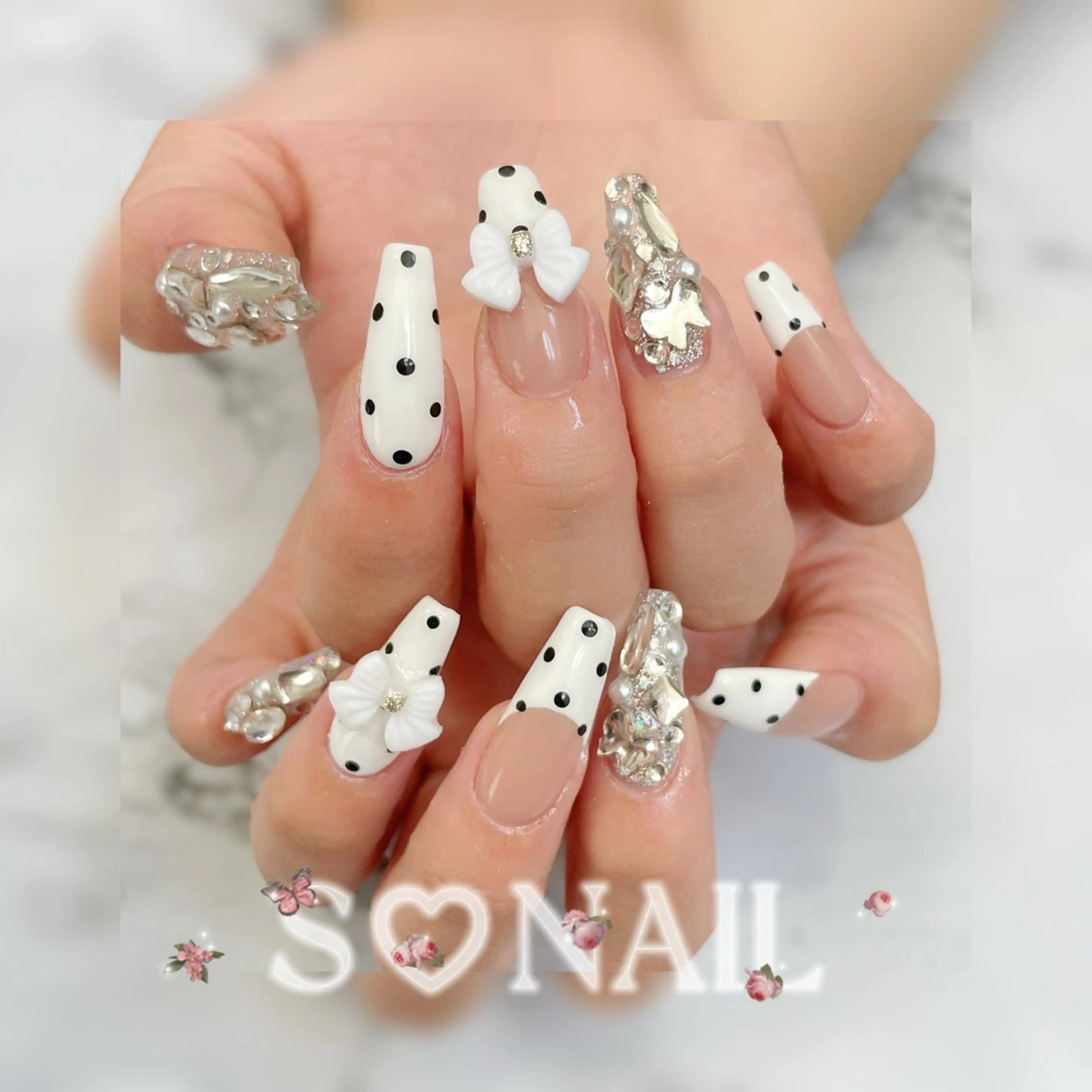 ネイル 持ち込み ハンドネイル S♡NAIL所属・S.NAIL Suuのネイルデザイン