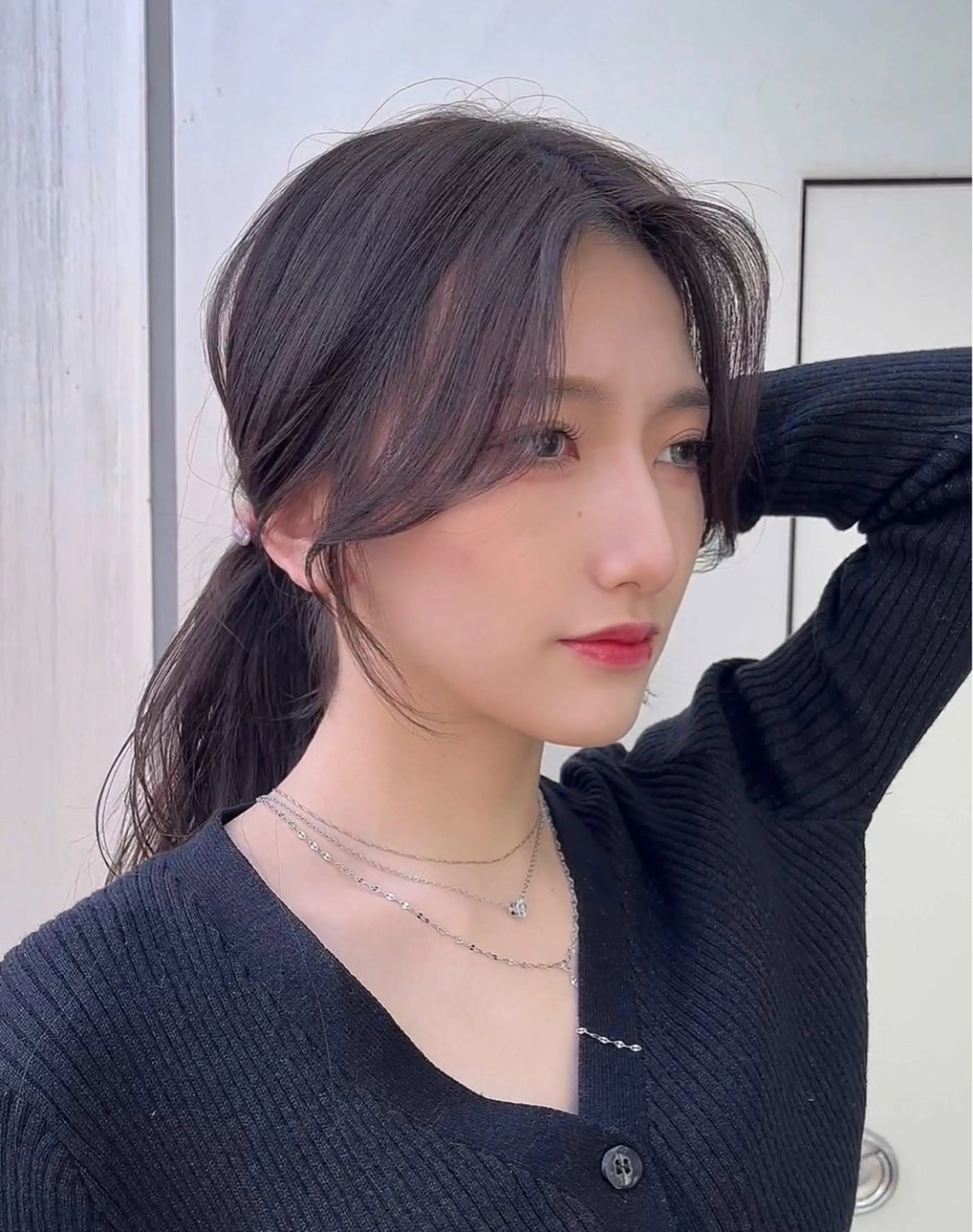 ロング カラー カット ヘアカラー トリートメント 🌫️大人韓国ヘア 🌫️naoyaのヘアスタイル