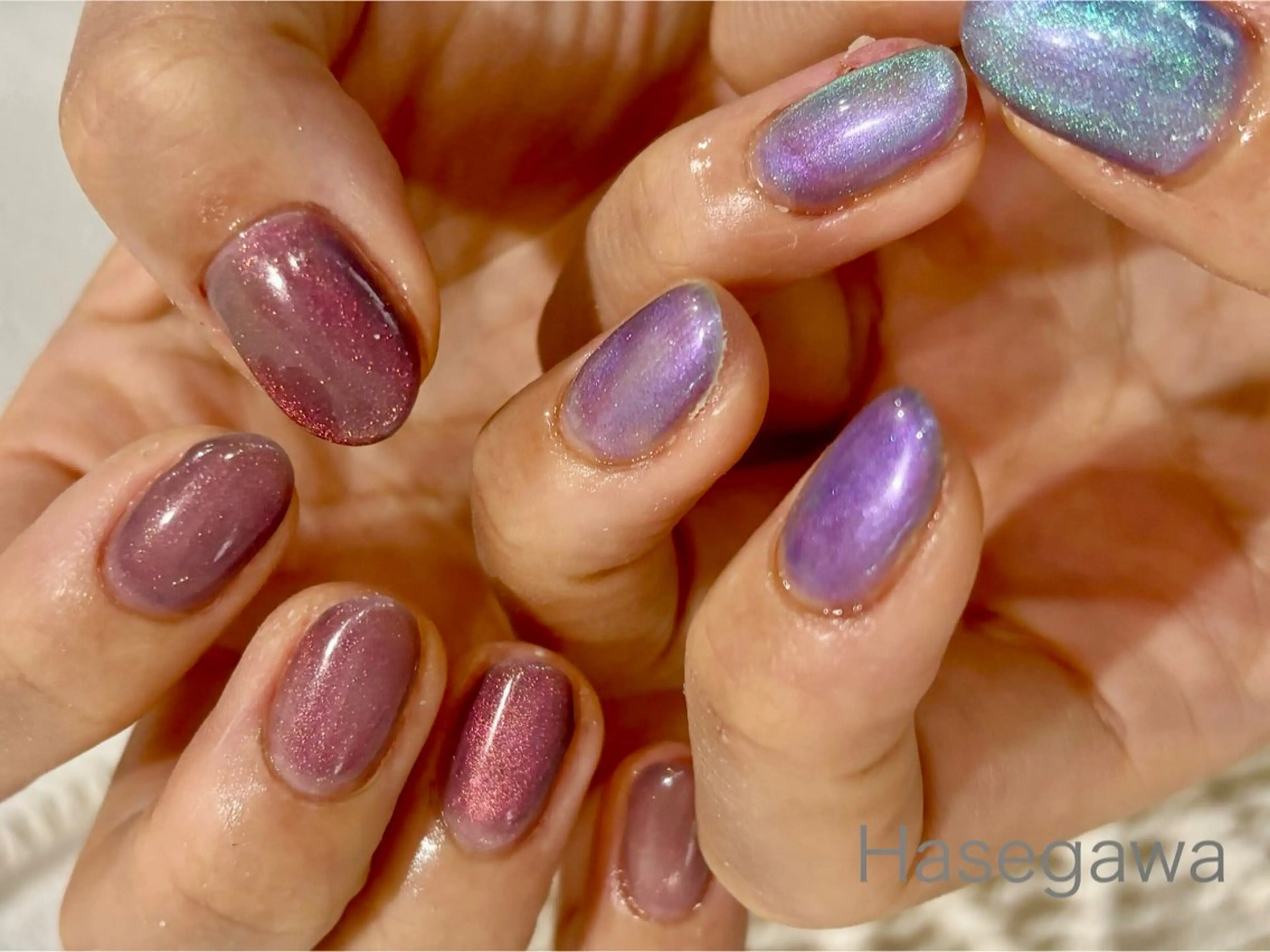 ネイル ハンドネイル DROP所属・DROP 長谷川のネイルデザイン